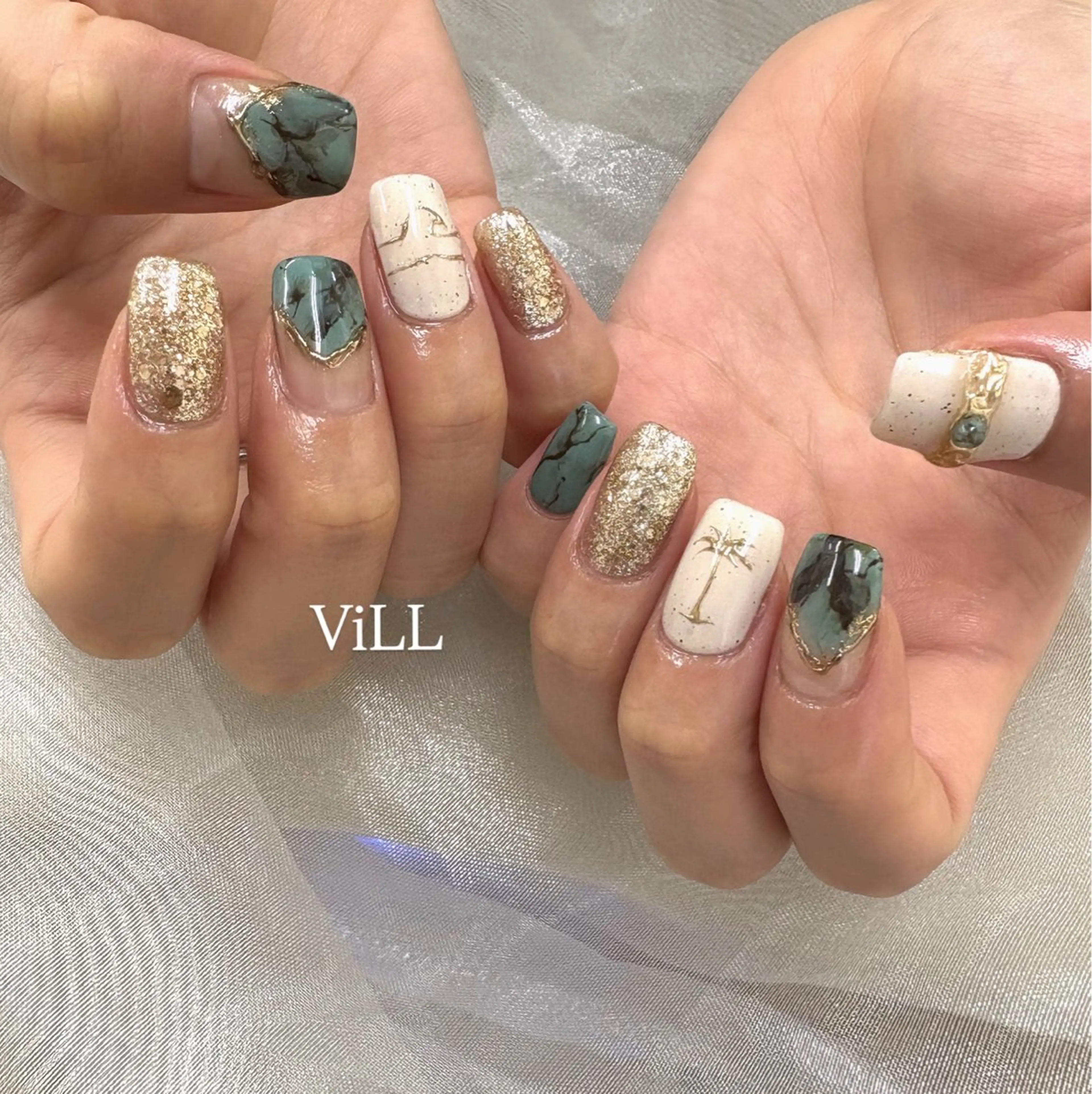 ネイル ViLL 新小岩のネイルデザイン