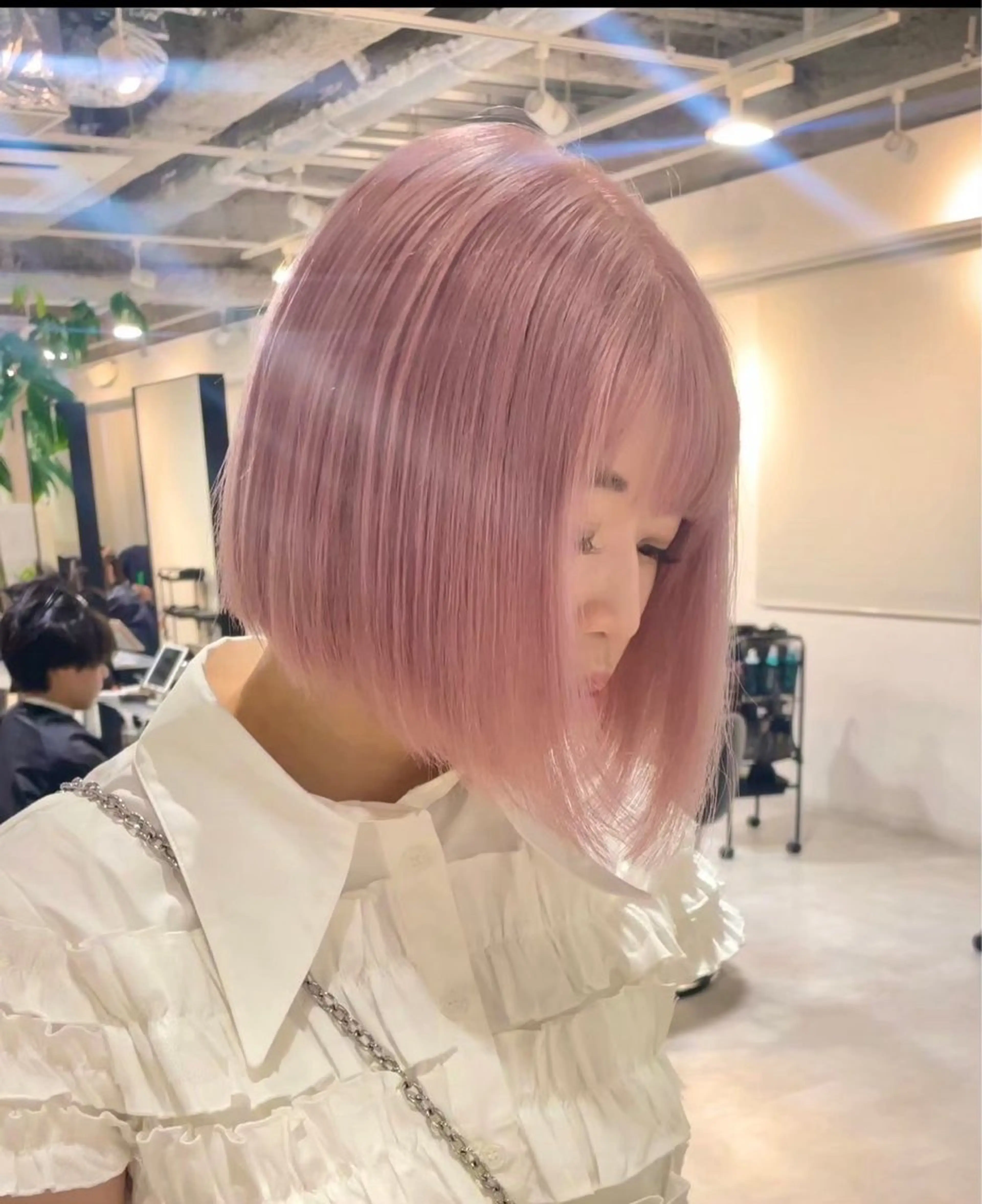 ミディアム カラー ヘアカラー puty.所属・puty. chinariのヘアスタイル