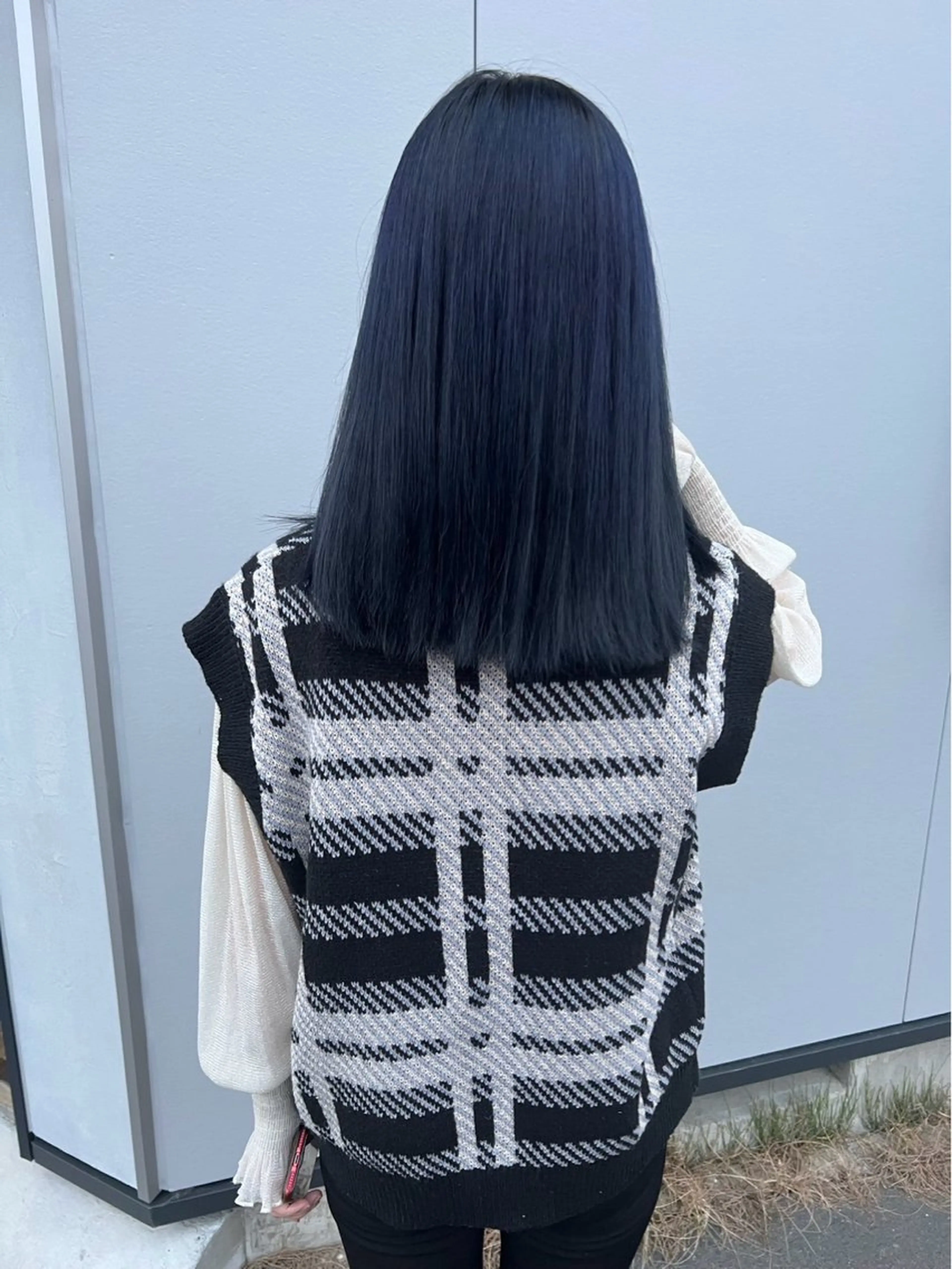 カラー ブルーカラー 今野 詩音のヘアスタイル