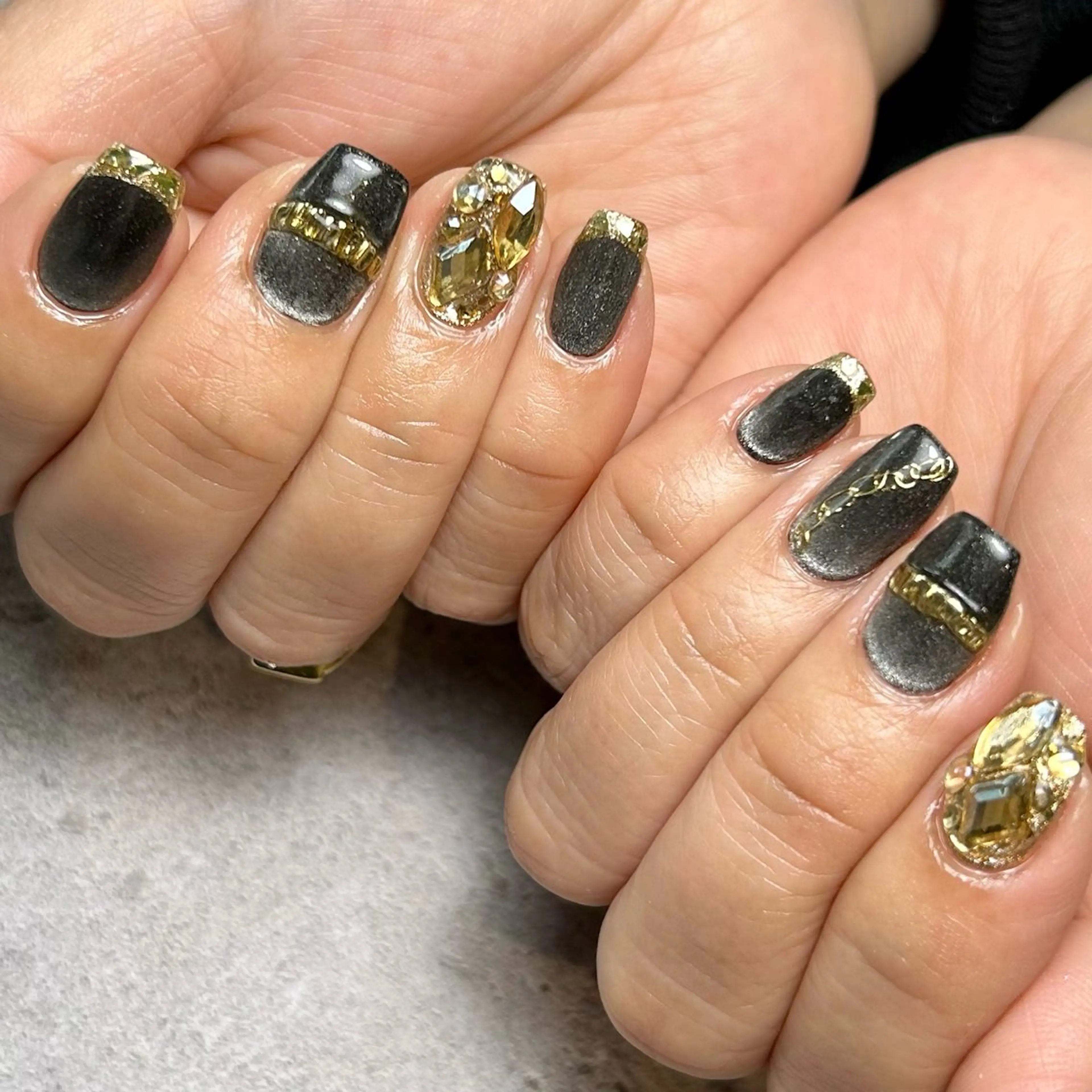 ネイル 持ち込み ハンドネイル Reflection marikoのネイルデザイン