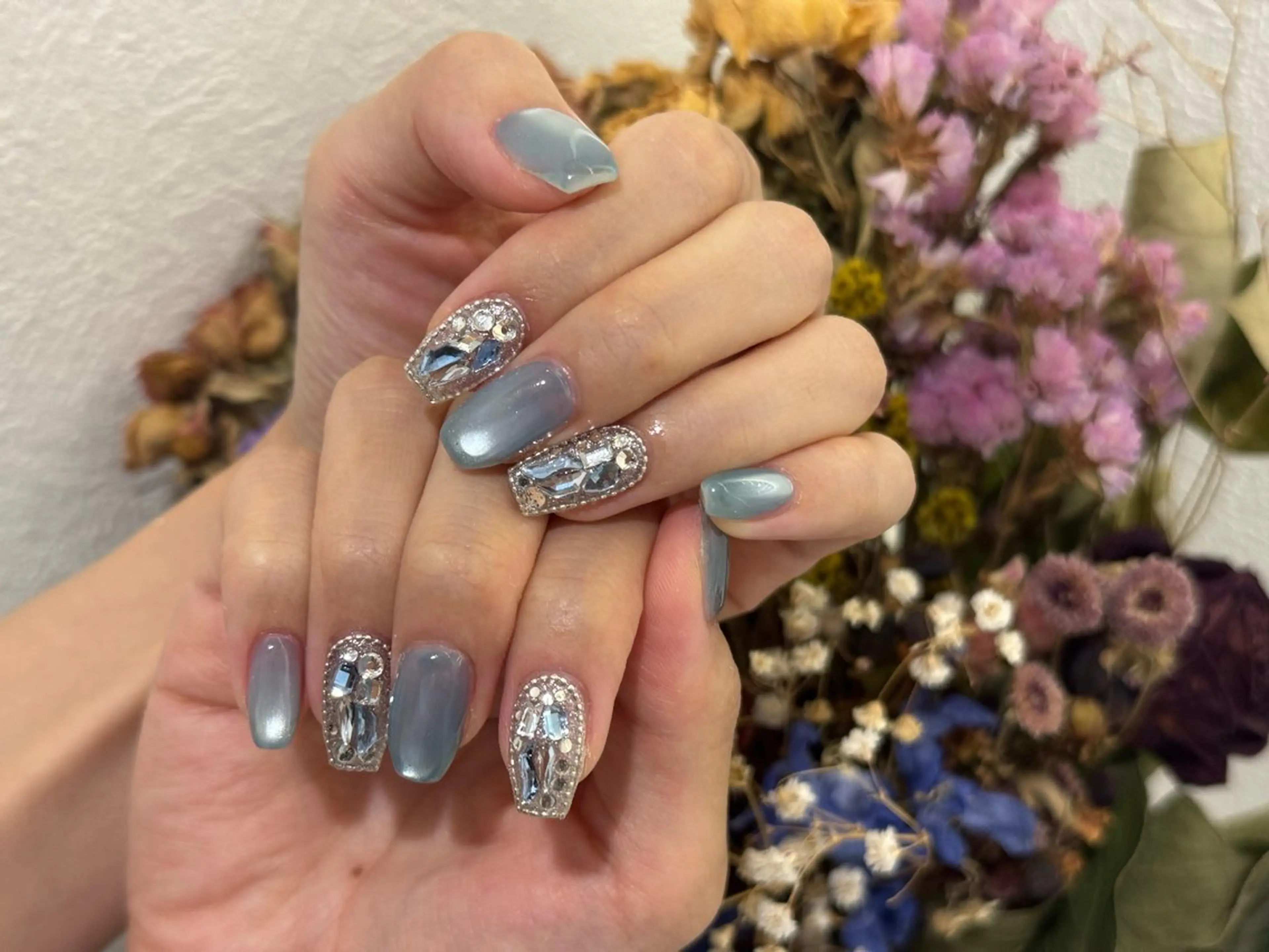 🌼ハンドおすすめコース(ソフトジェルオフ無料・丁寧ケア込)の写真