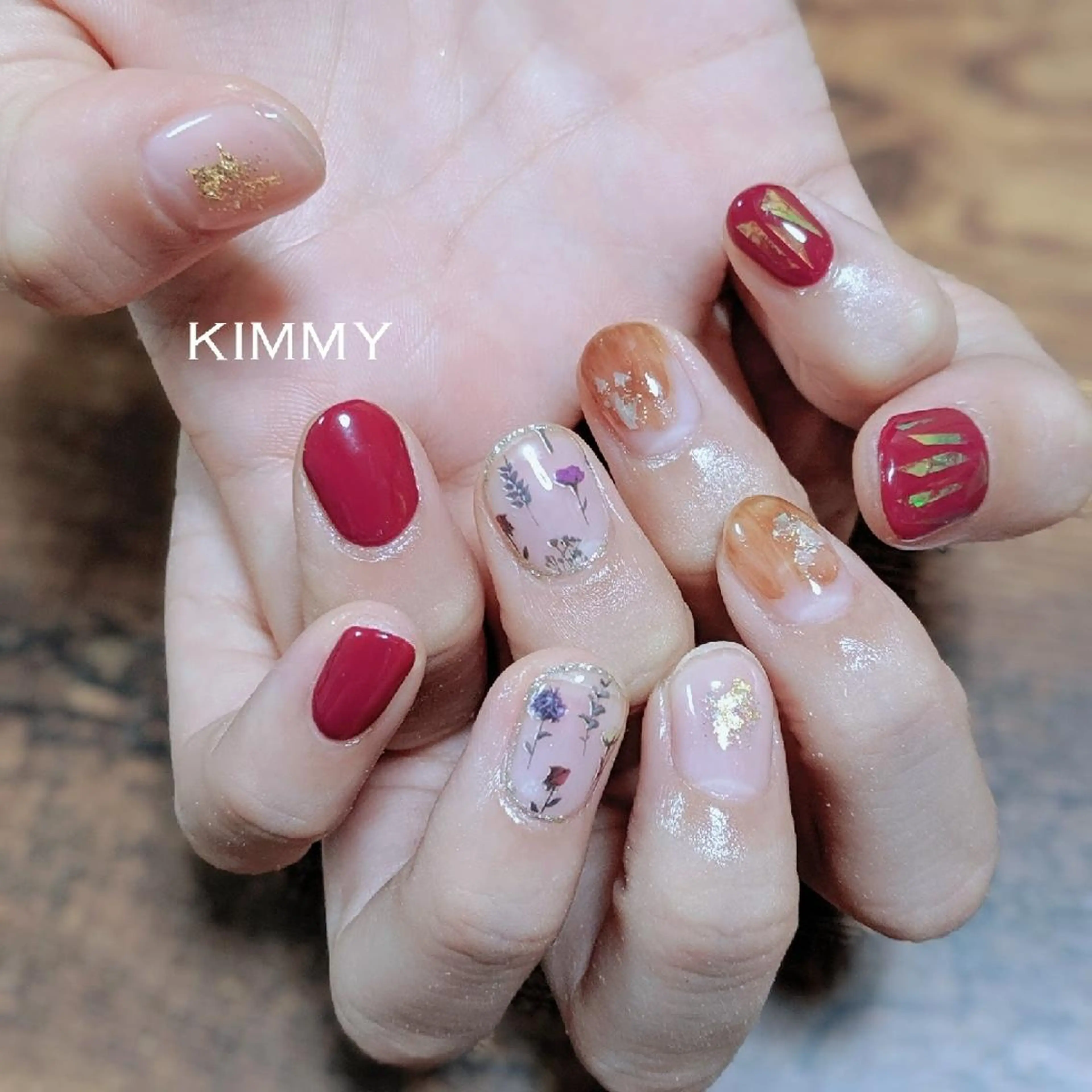 ネイル ハンドネイル kimmy nailsのネイルデザイン
