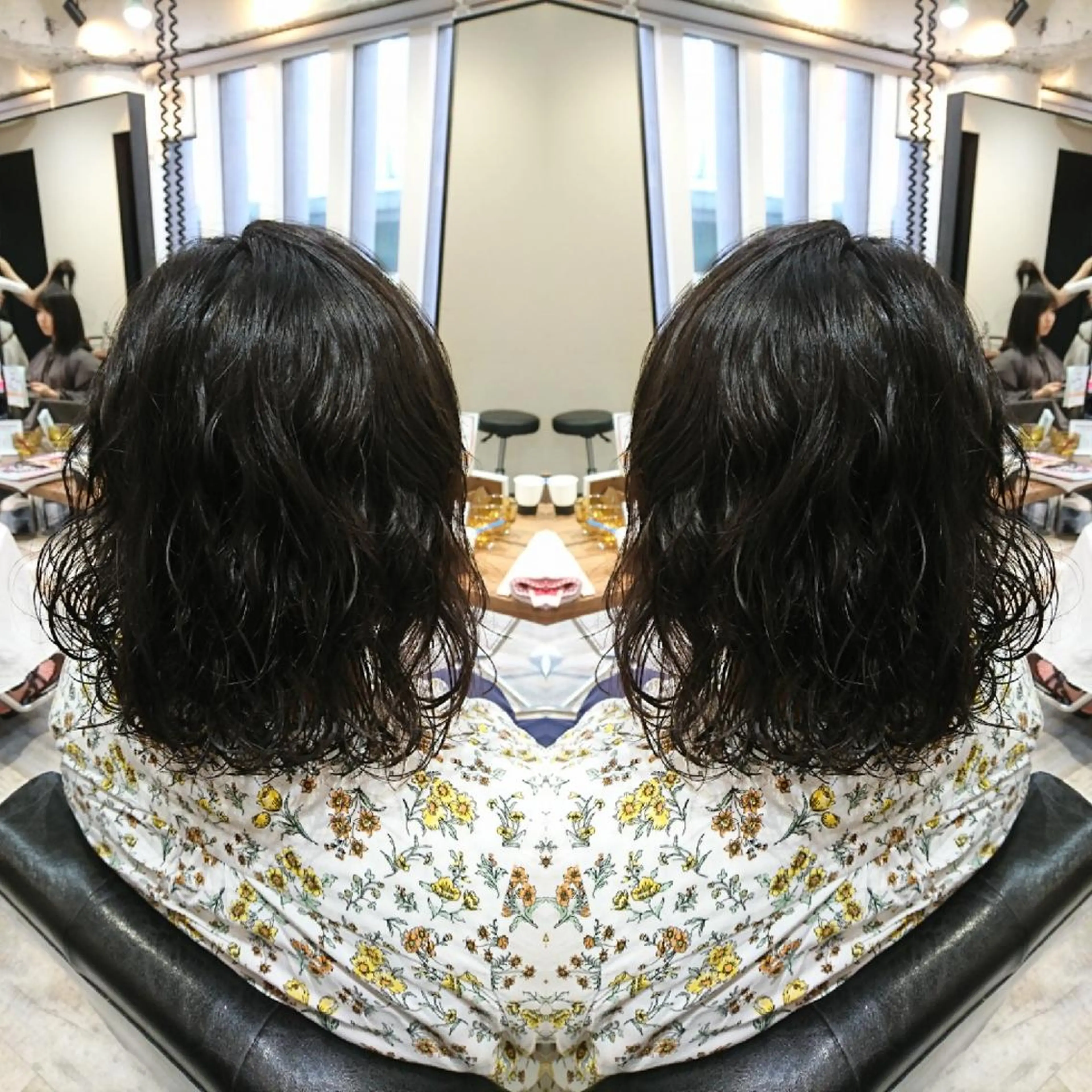 【❤️女子向けパーマ❤️】カット & パーマ & トリートメントの写真