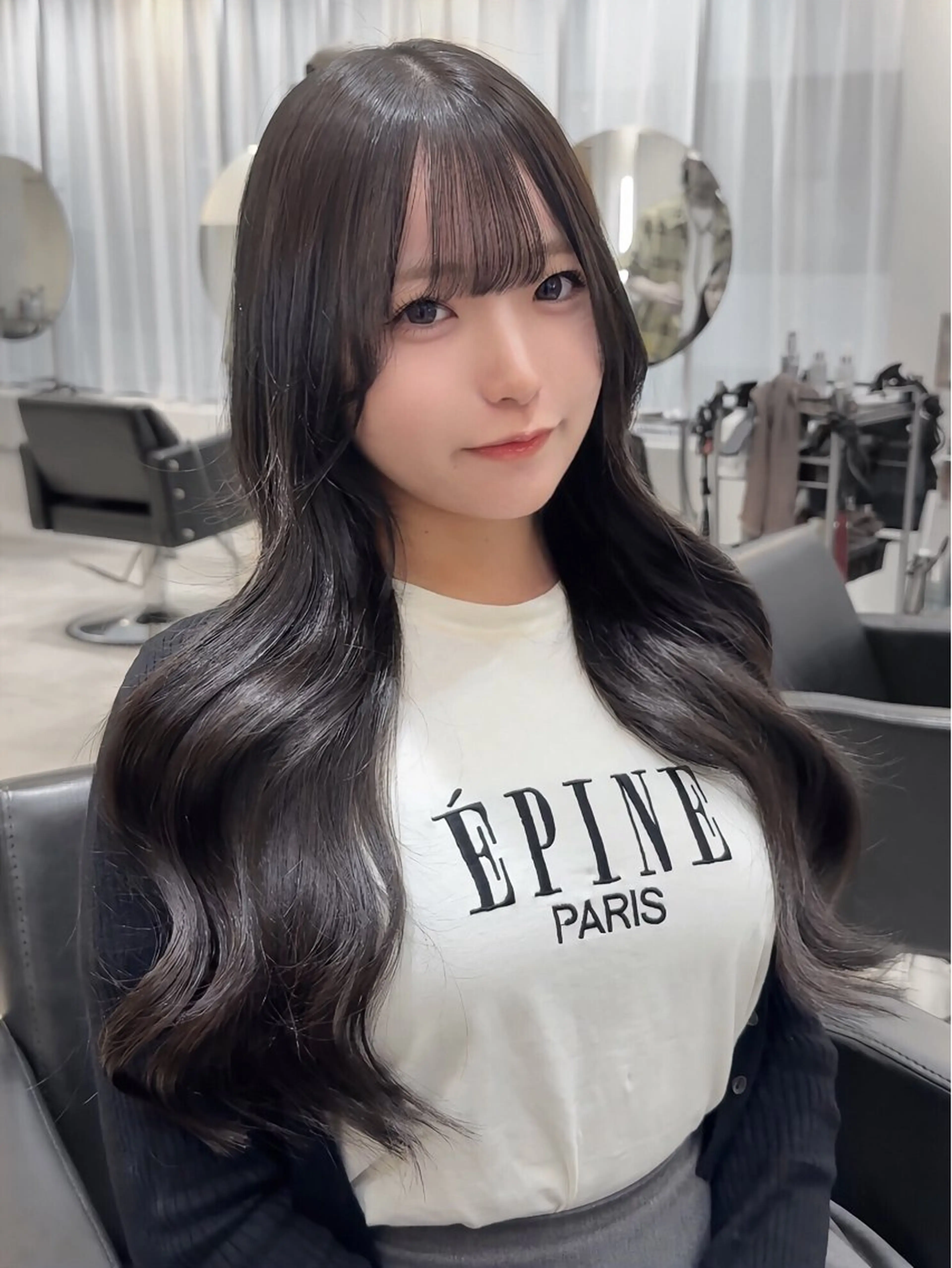 🌫【人気No.1  】🌫 N.ルフレカラー ＋ 髪質改善𝐊𝐄𝐑𝐀𝐒𝐓𝐀𝐒𝐄トリートメントの写真