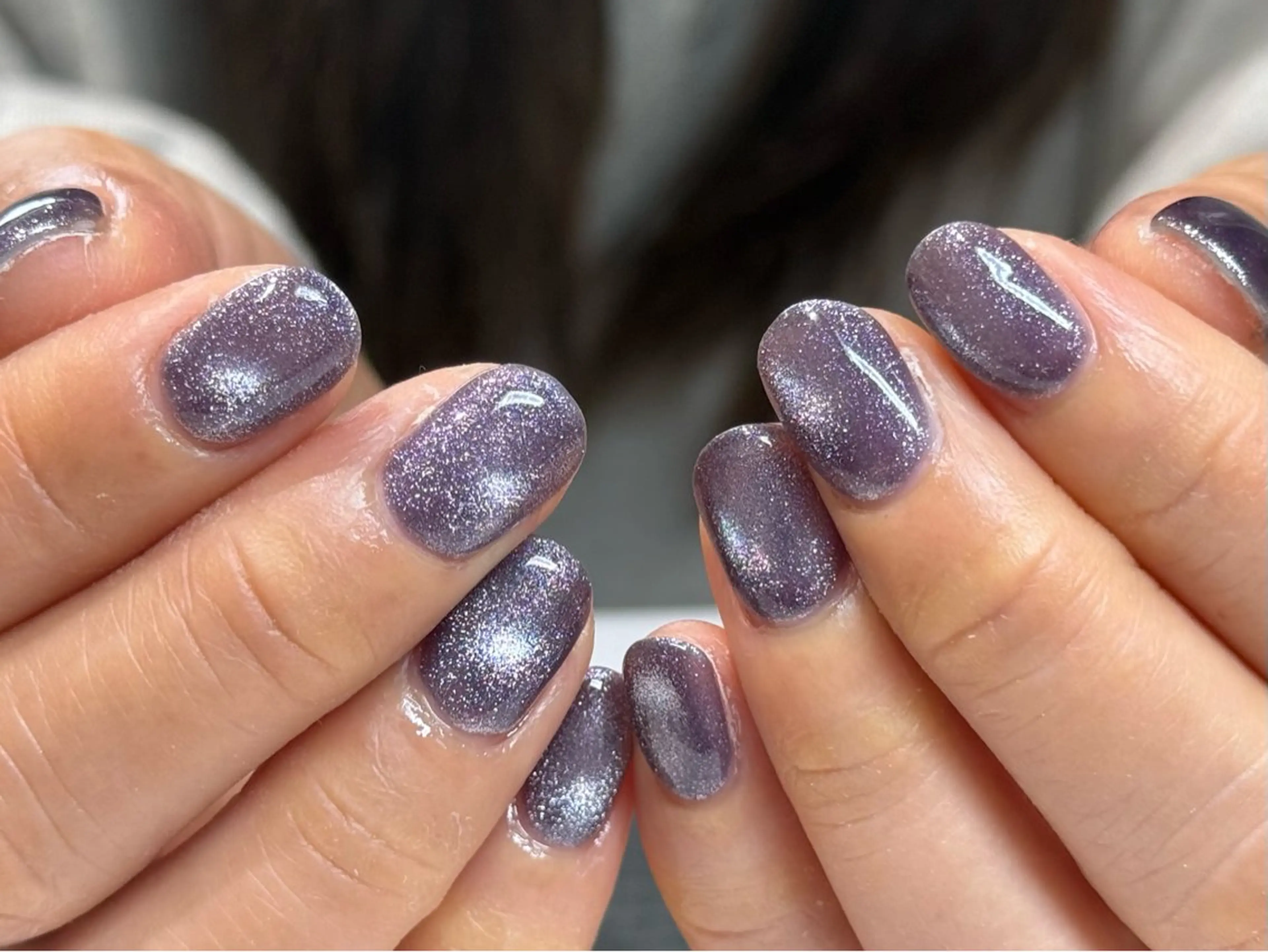 ネイル マグネットネイル Ruru akari 大阪天王寺のネイルデザイン