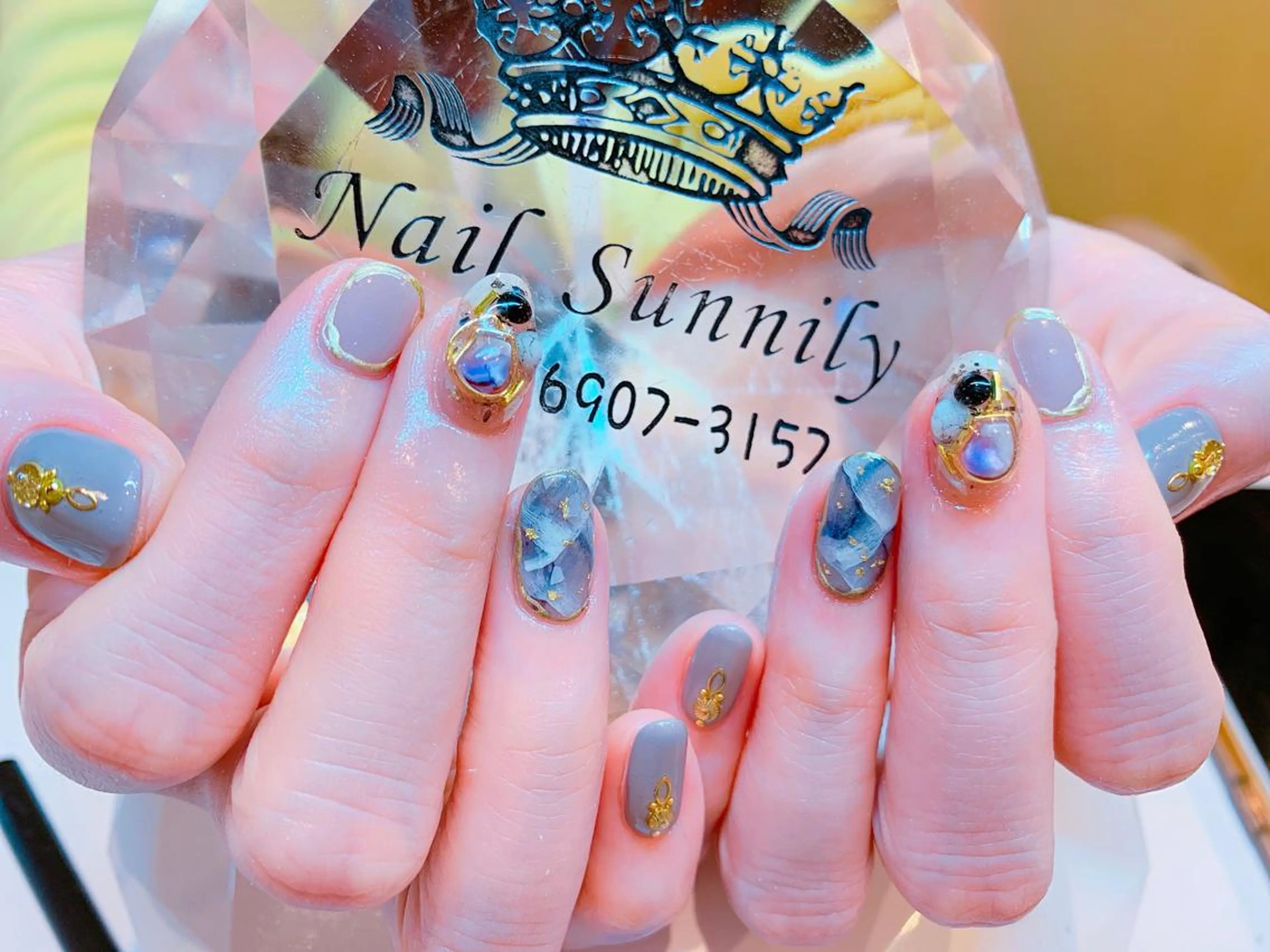 ネイル 長さだし専門店 M2　rikaのネイルデザイン