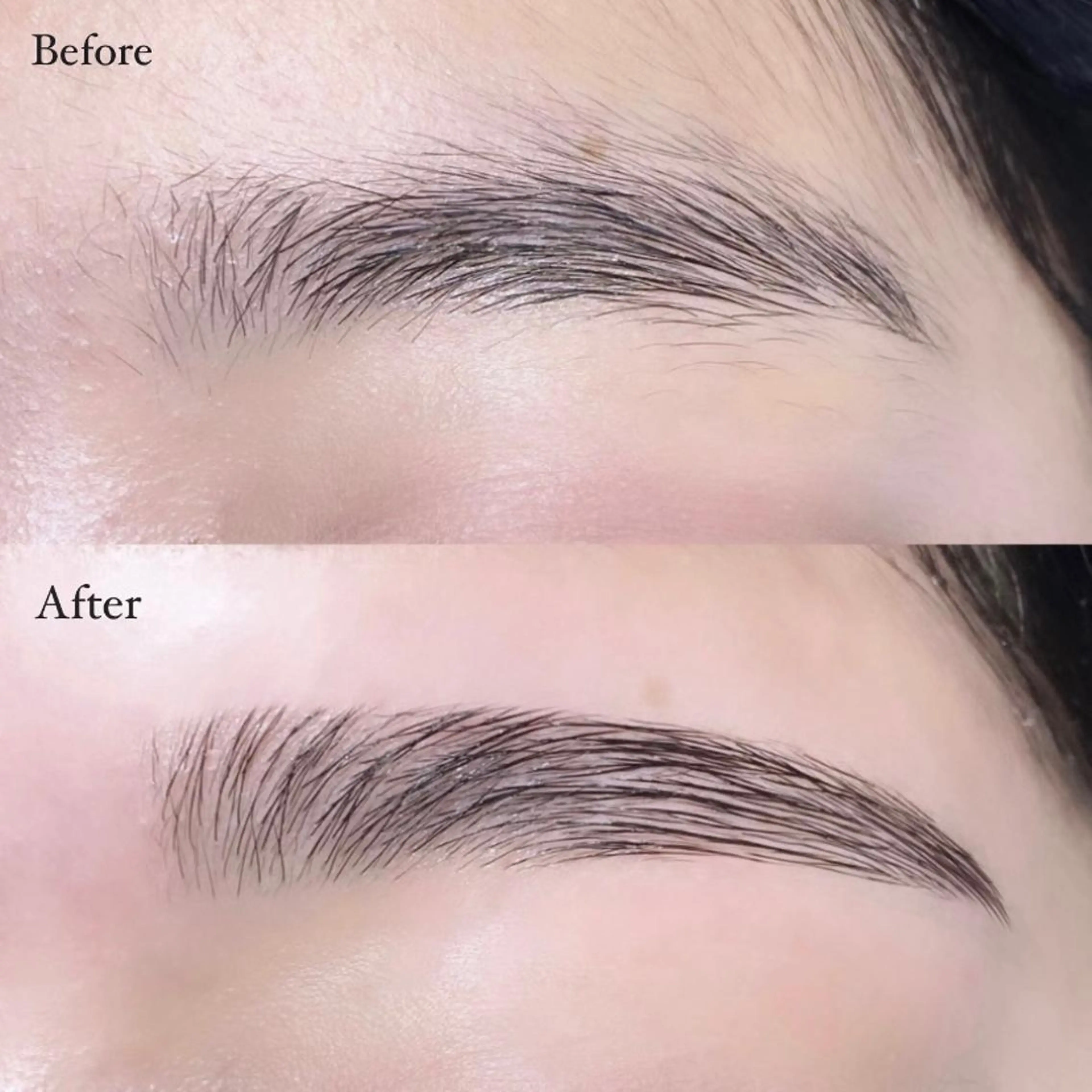 【ハリウッドブロウリフト(wax+眉パーマ) 】2回目以降+1100円（補足説明をお読み下さい）の写真