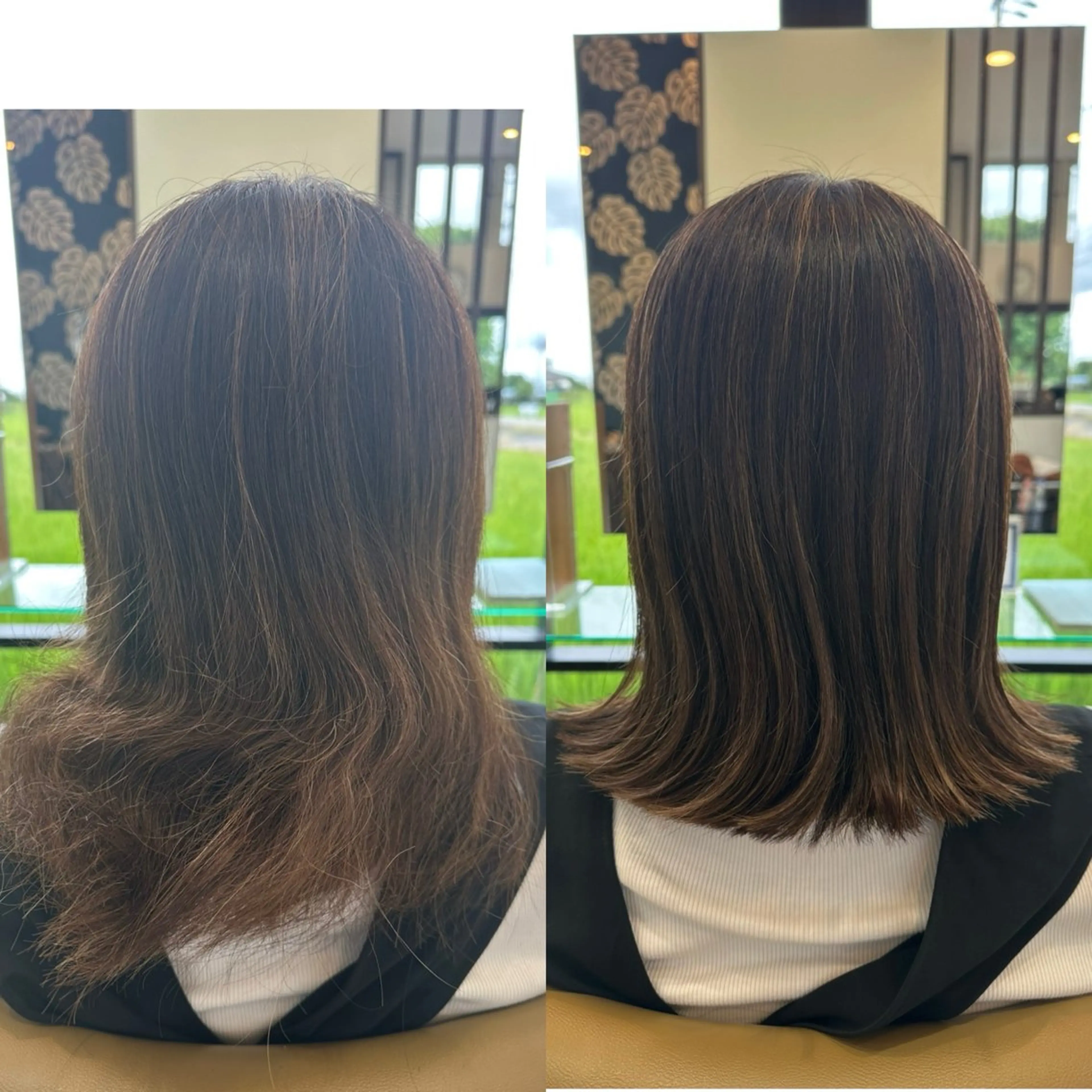 ロング 奥村 未来のヘアスタイル