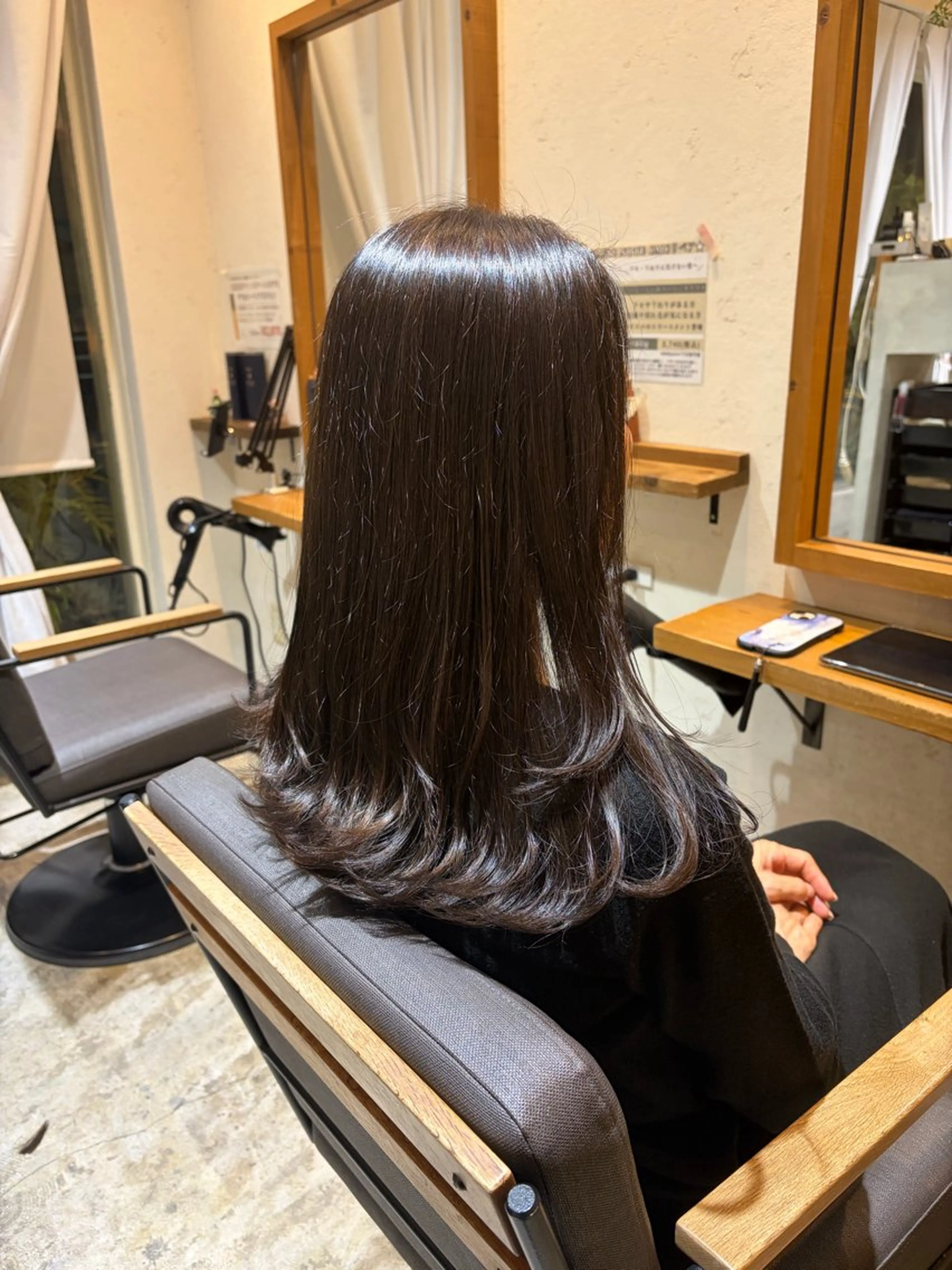 ロング 入江 直生のヘアスタイル