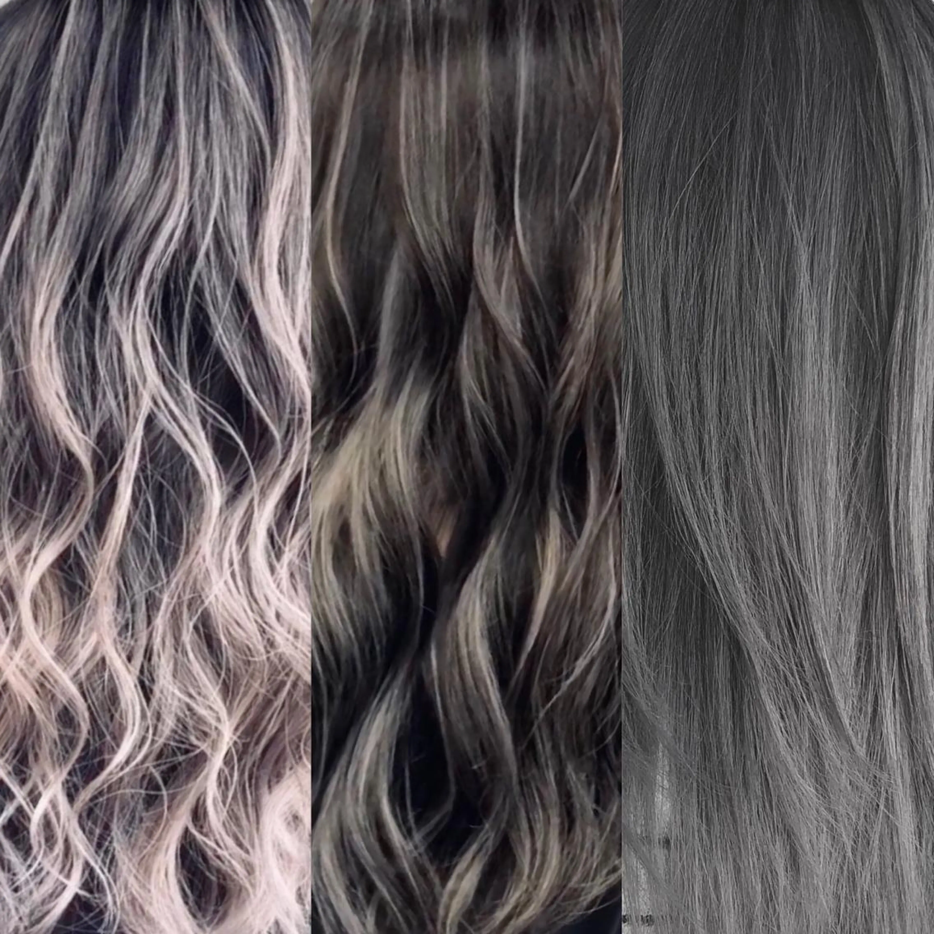 ロング カラー ヘアアレンジ バレイヤージュ デザインカラー ハイライトカラー 外国人風カラー ハイライト アンドウ ユウ/ レイヤーカット/韓国のヘアスタイル