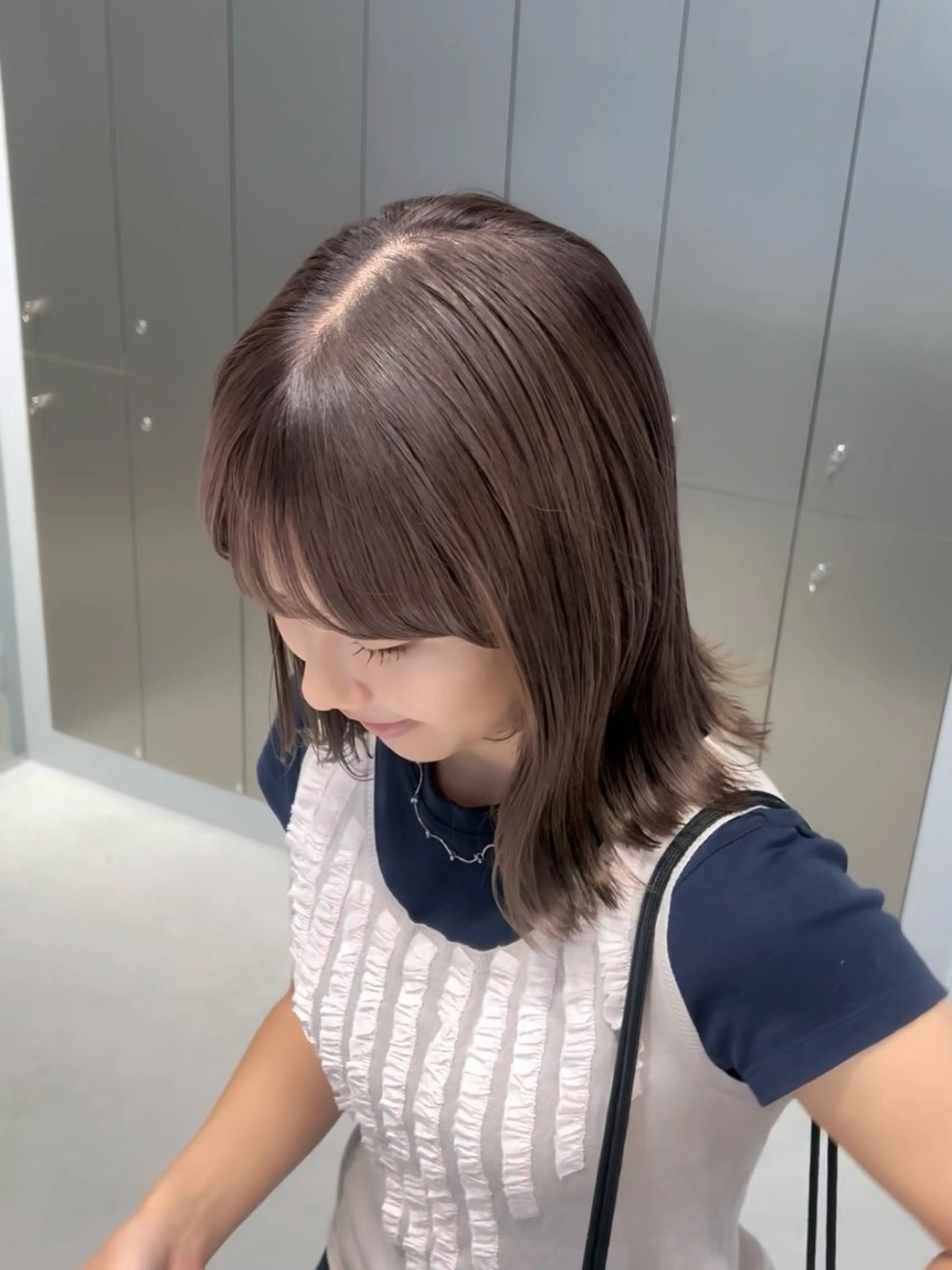 カット+1bleach+オンカラーの写真