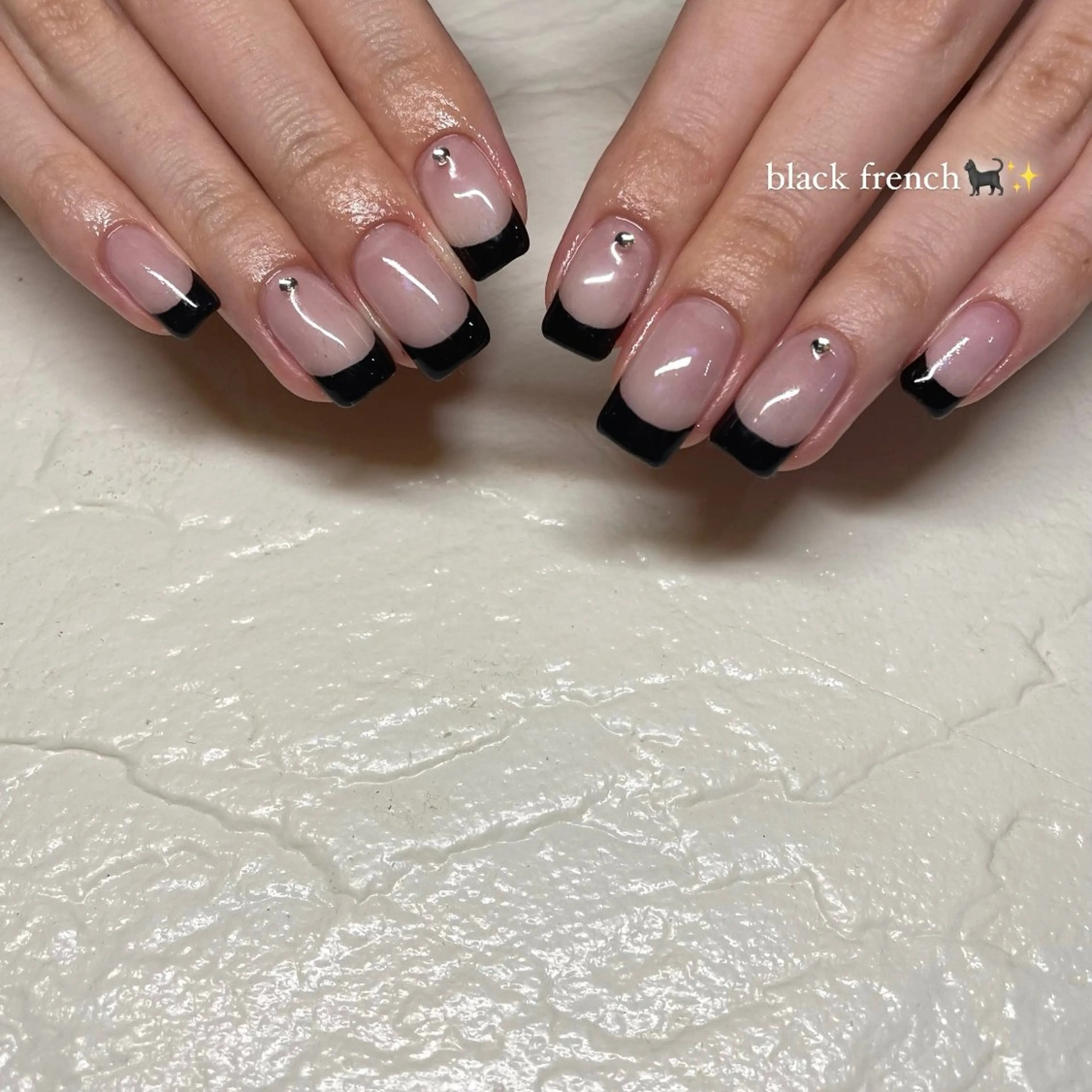 【オフなし】ハンドフレンチネイル ¥6,600🕯️🌟の写真