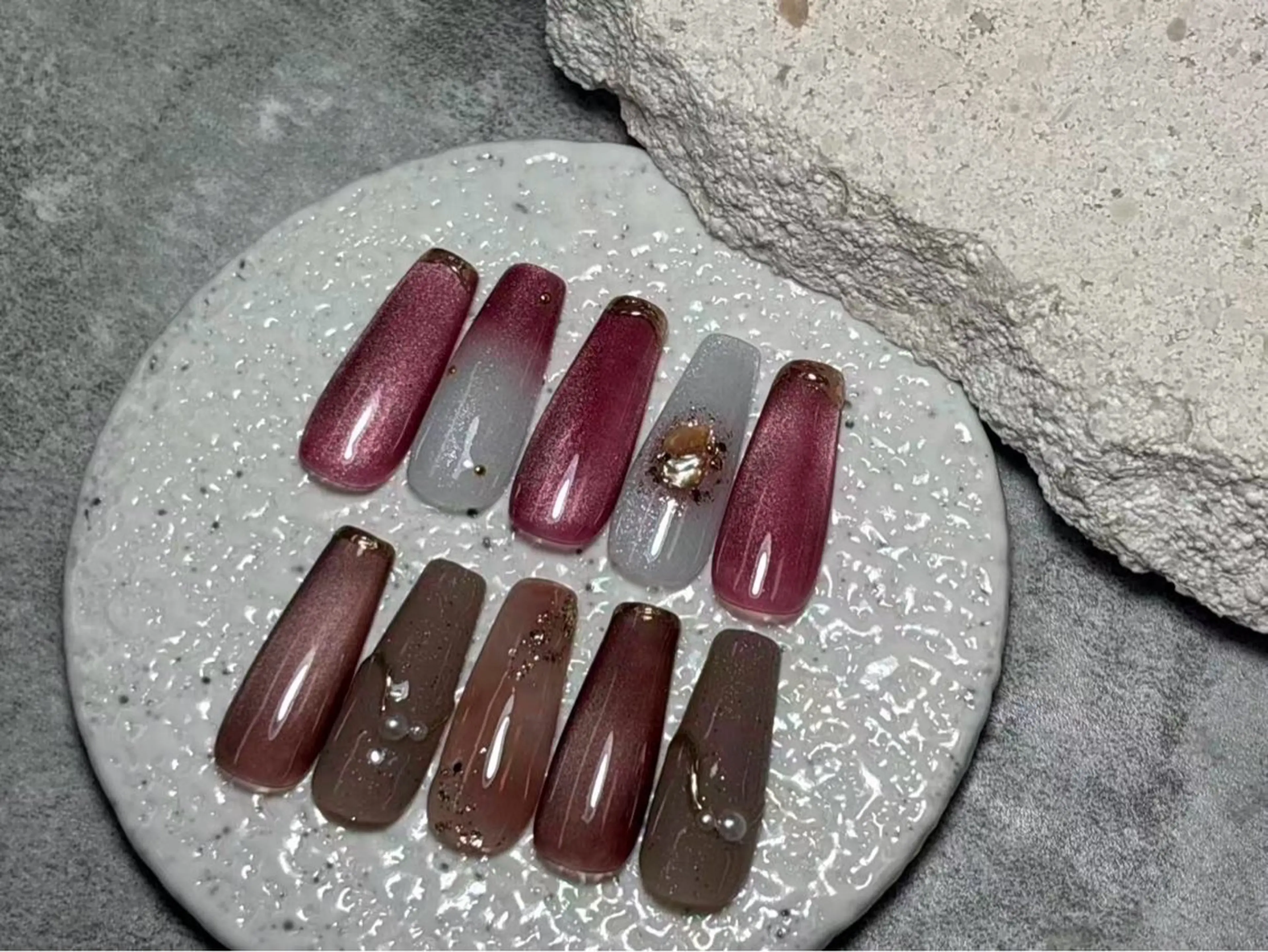 ネイル peTiT ✨️ yuzuki💞🫧のネイルデザイン