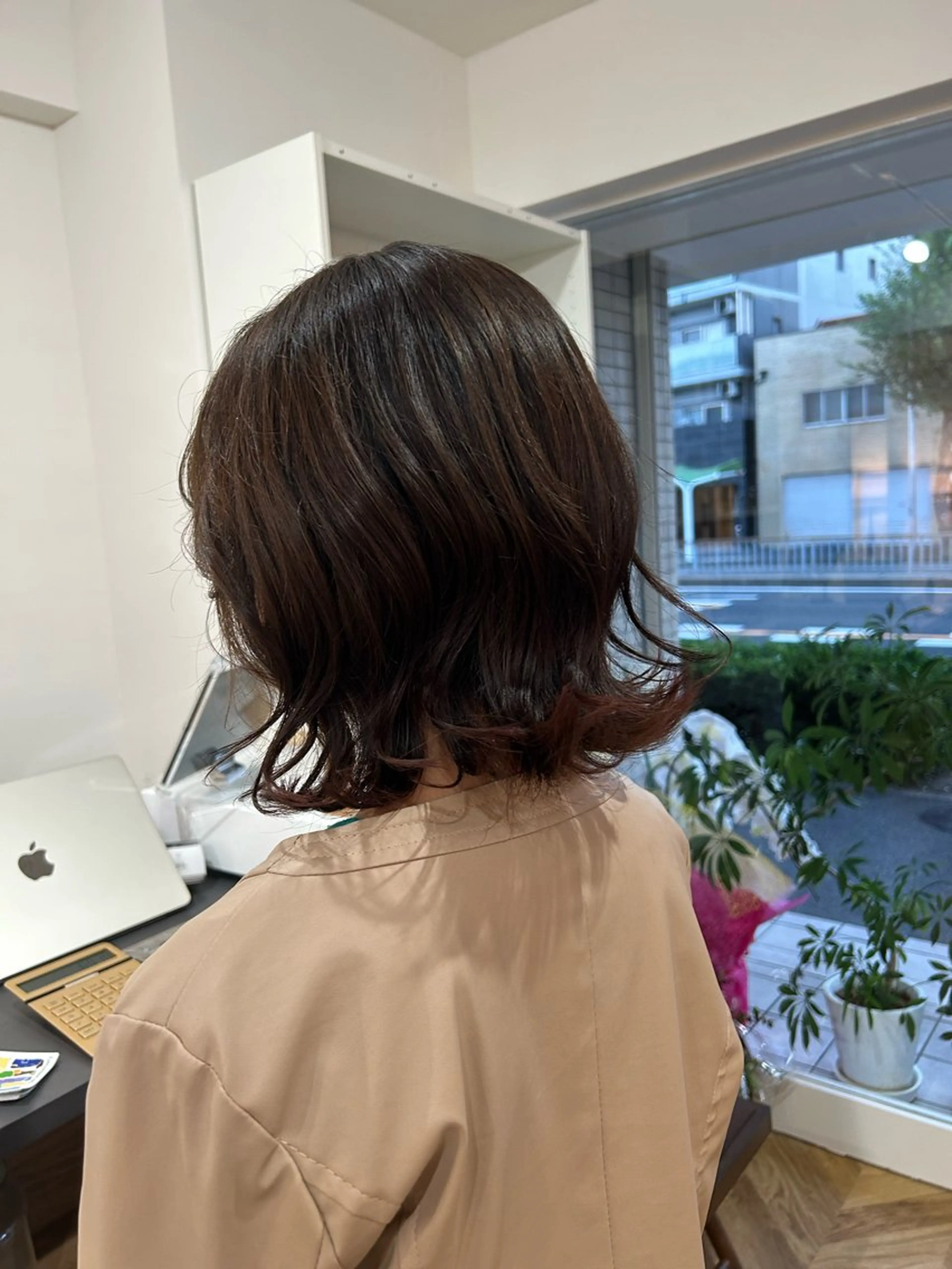 セミロング カラー カット ヘアカラー 櫻井園子🌸 久屋大通/高岳のヘアスタイル