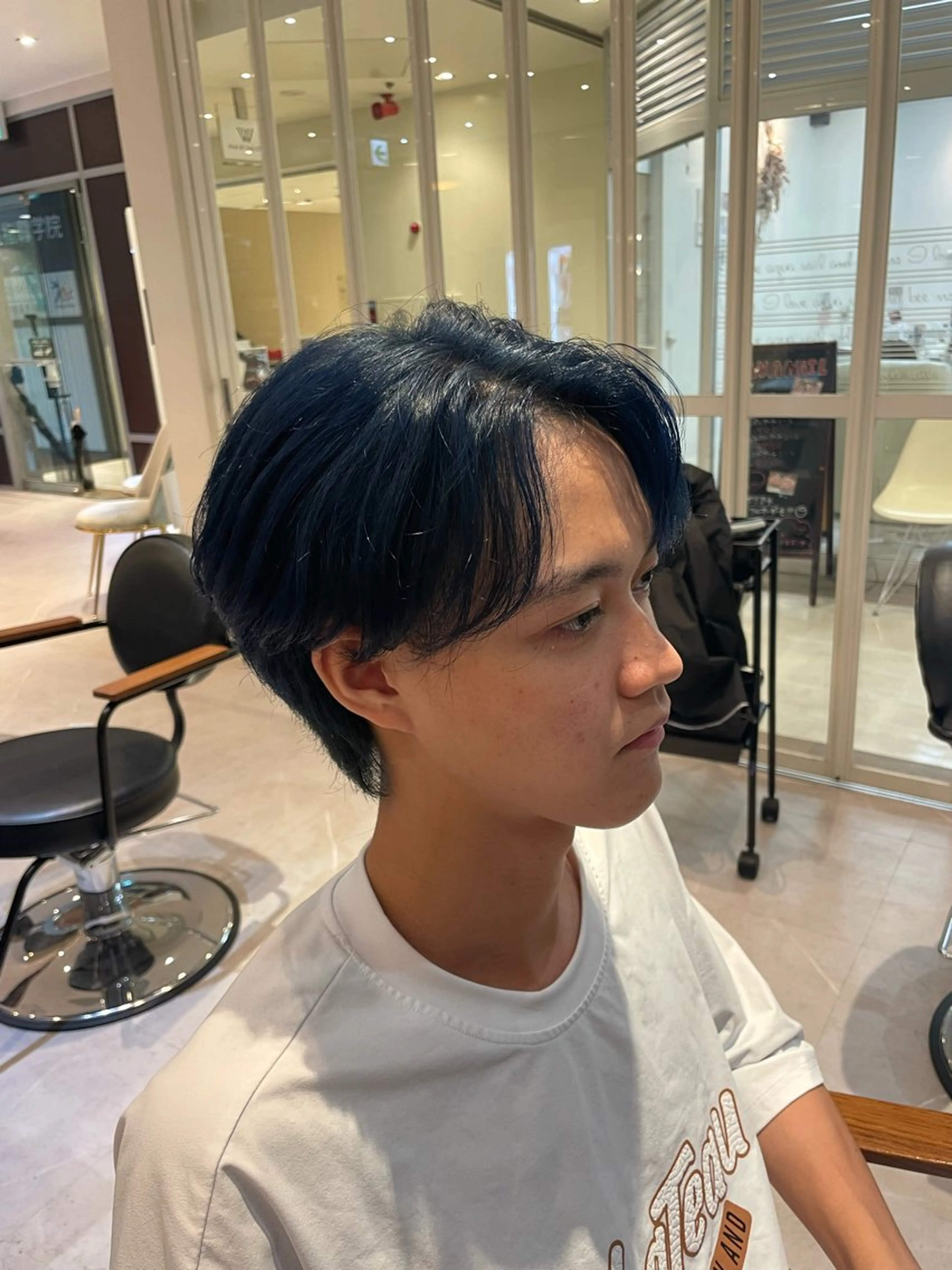 メンズ 韓国ヘア/そら レイヤー透明感カラーのヘアスタイル