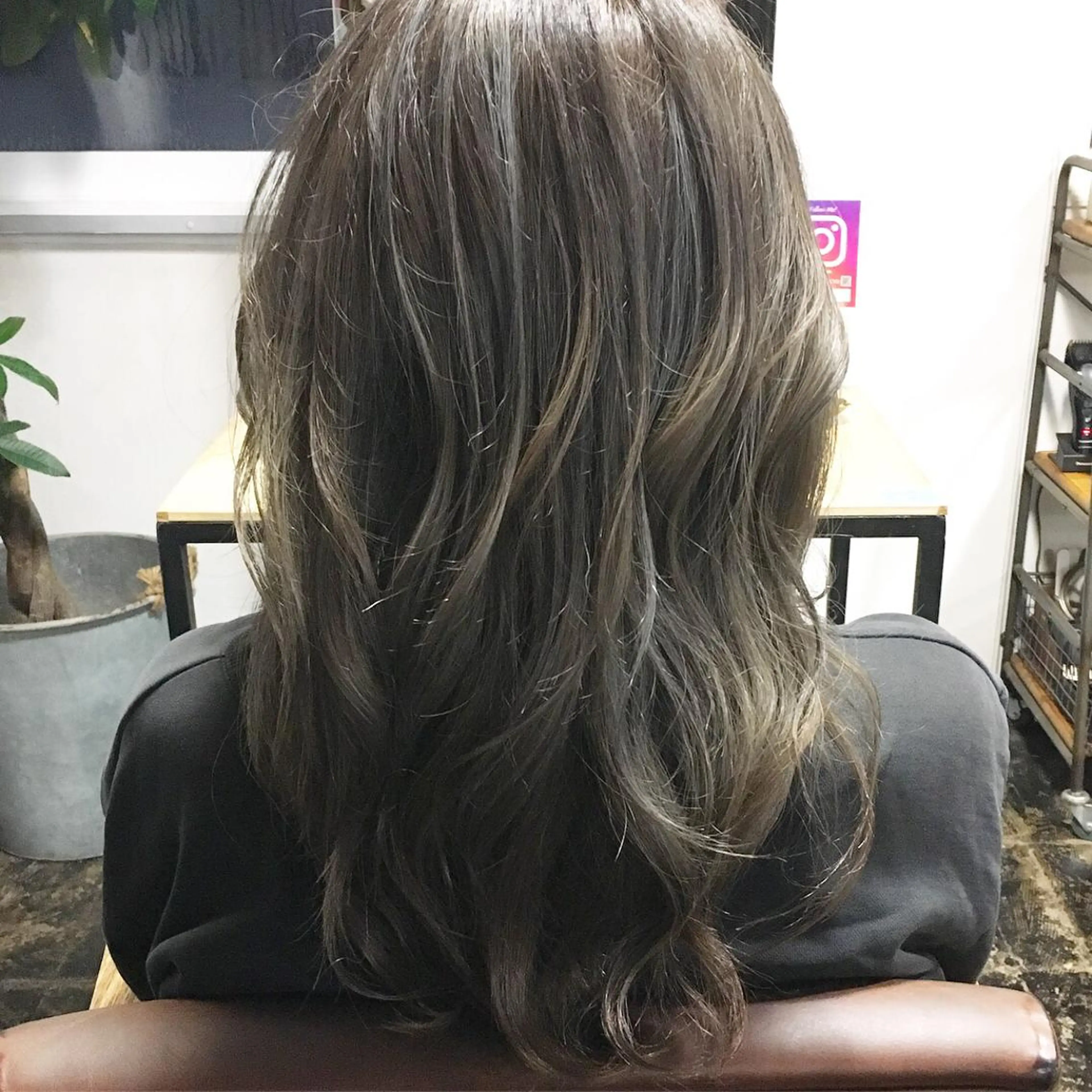 ロング カラー stream1st所属・ツヤカラー 🕊️sayakaのヘアスタイル