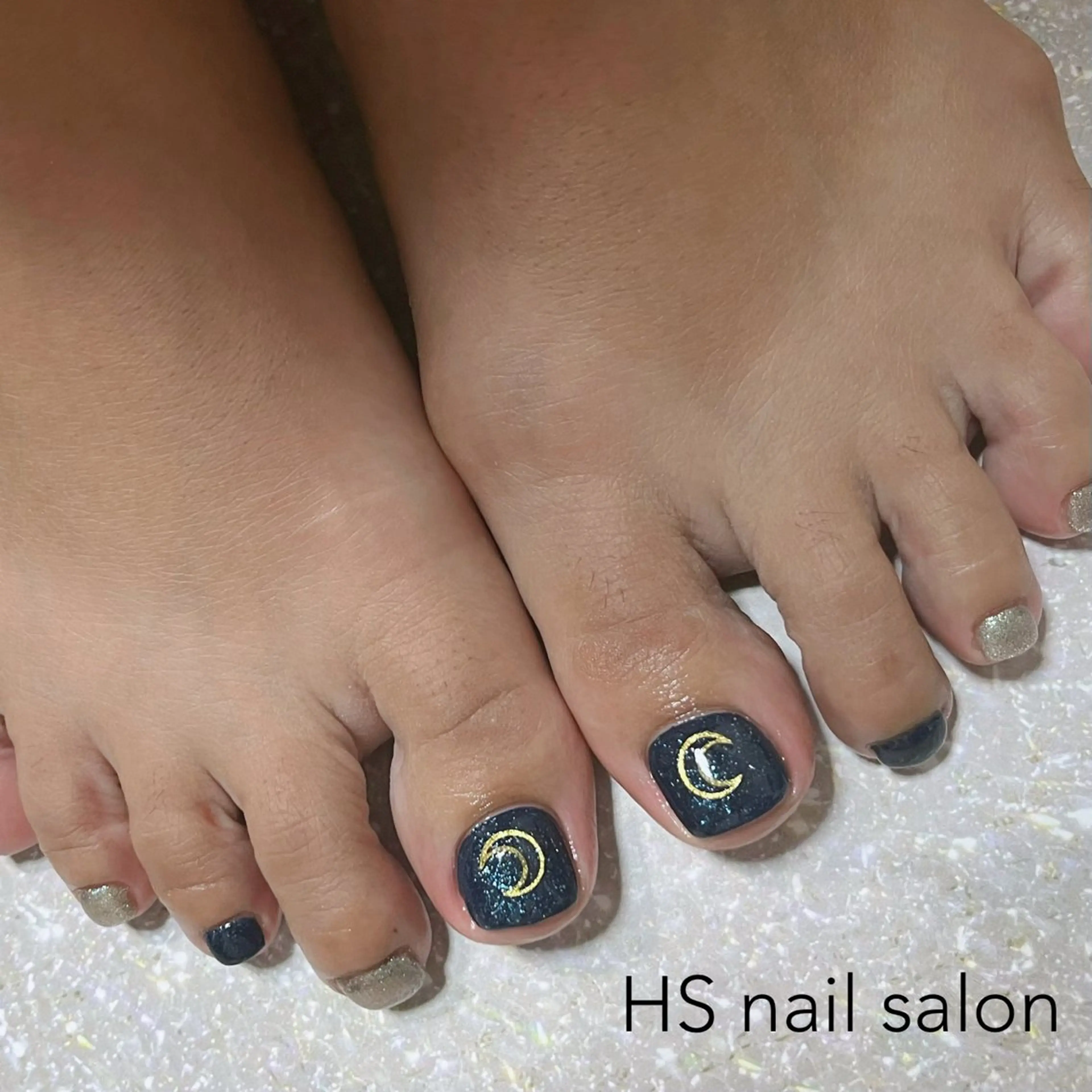 ネイル フットネイル hs nail salonのネイルデザイン