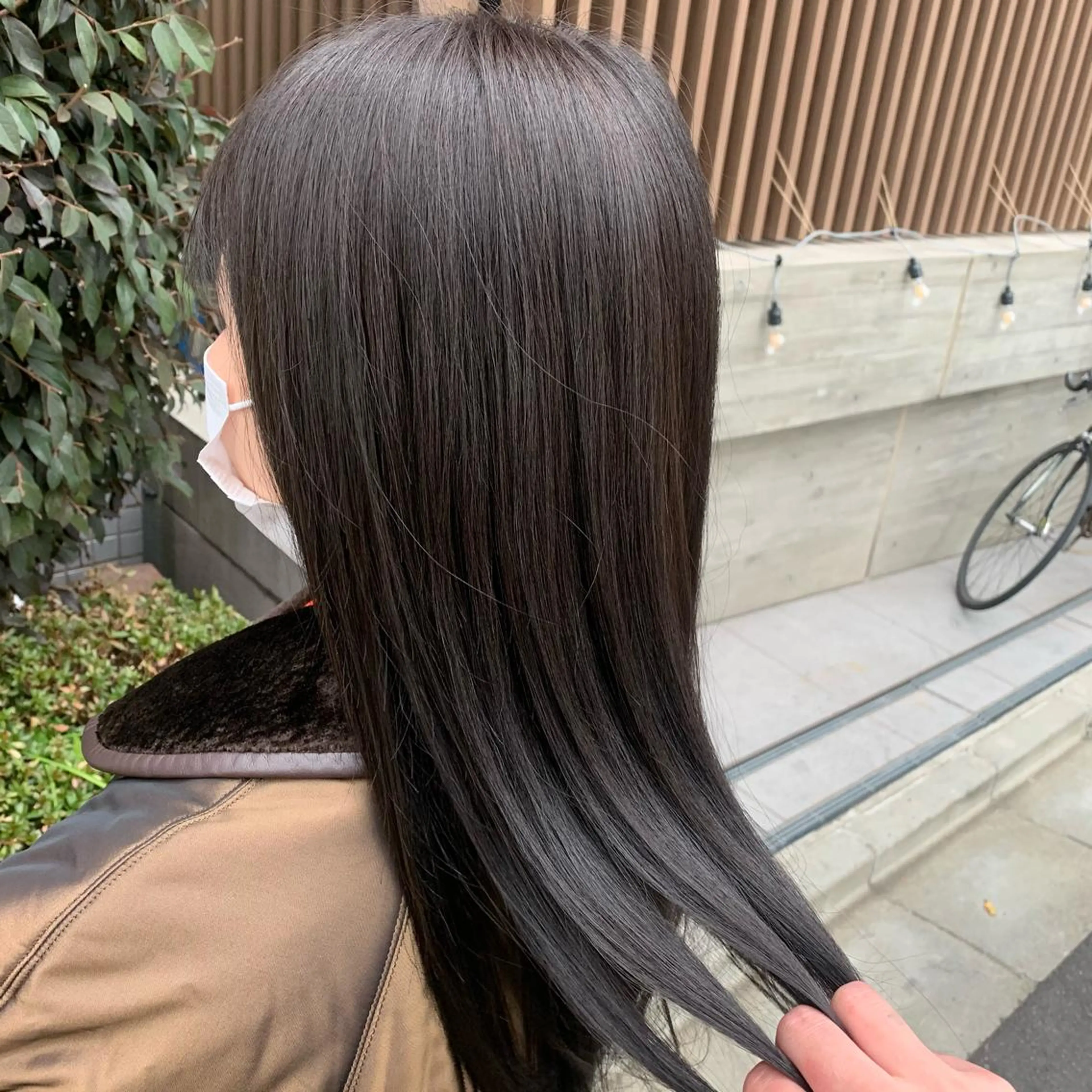 ロング カラー 髪質改善/縮毛矯正 艶カラー/珠聡のヘアスタイル