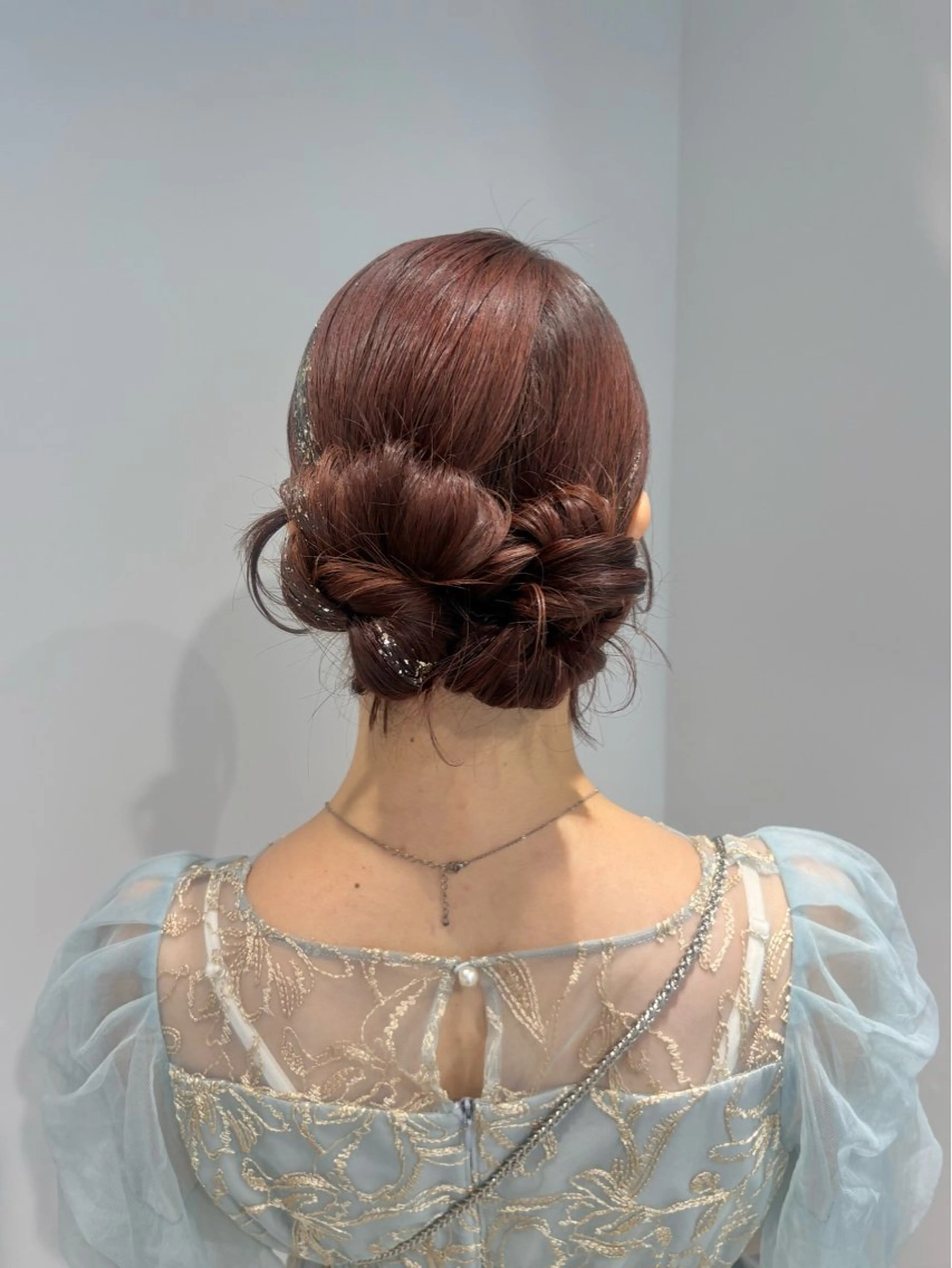 ロング ヘアアレンジ ヘアセット 名駅/大人可愛い /艶髪/流音のヘアスタイル