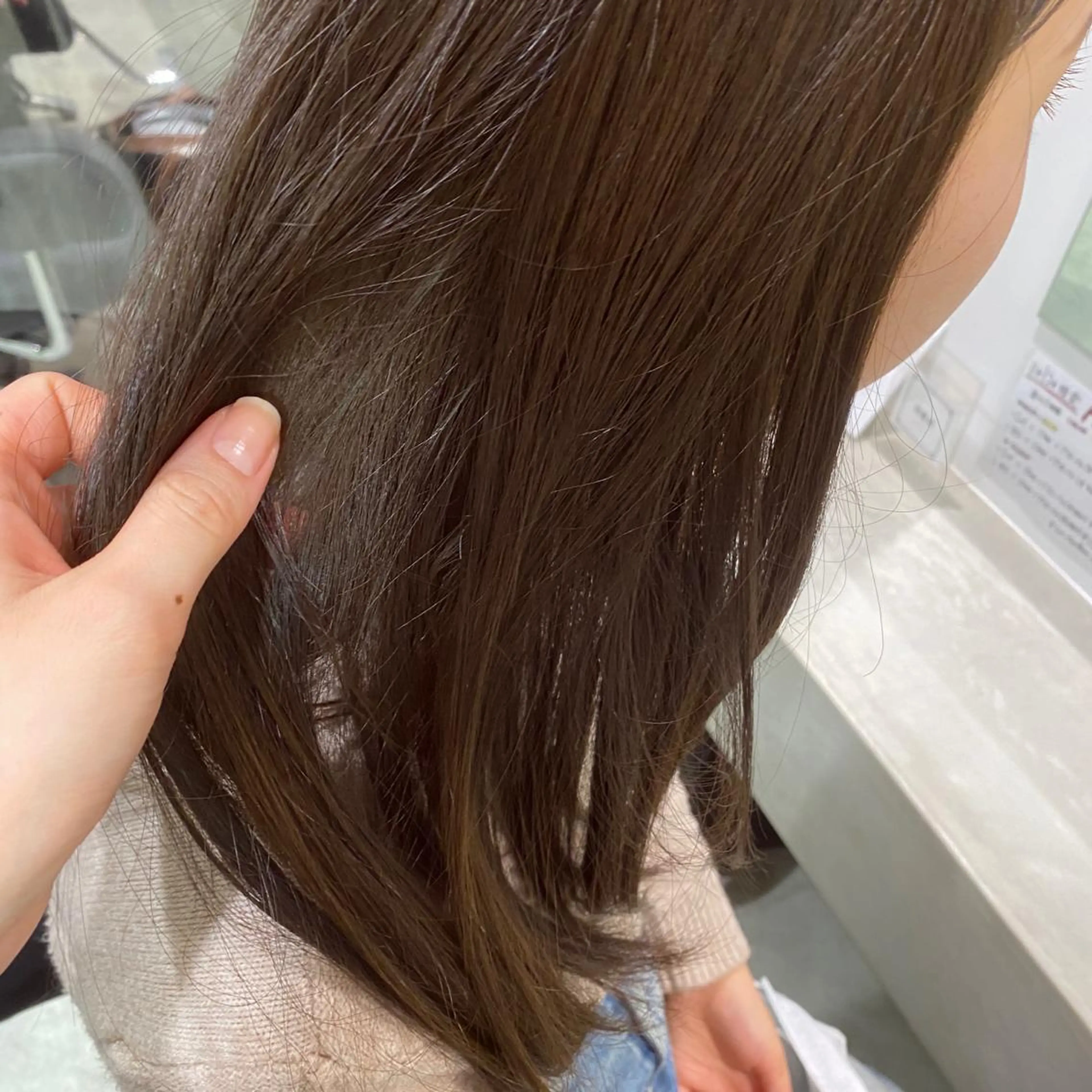 セミロング ショートヘアとカラー の専門家/もりしーのヘアスタイル