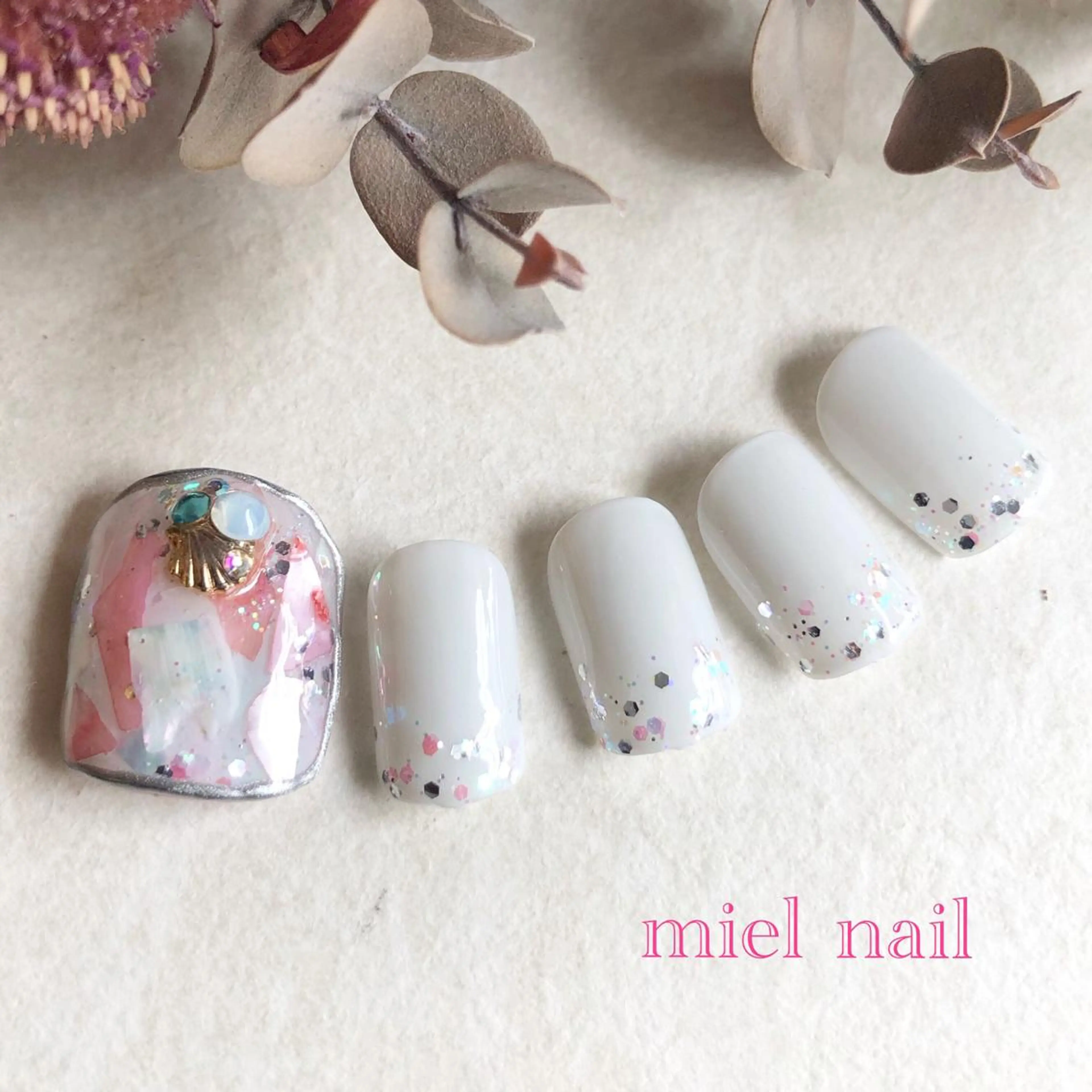 ネイル miel nailのネイルデザイン