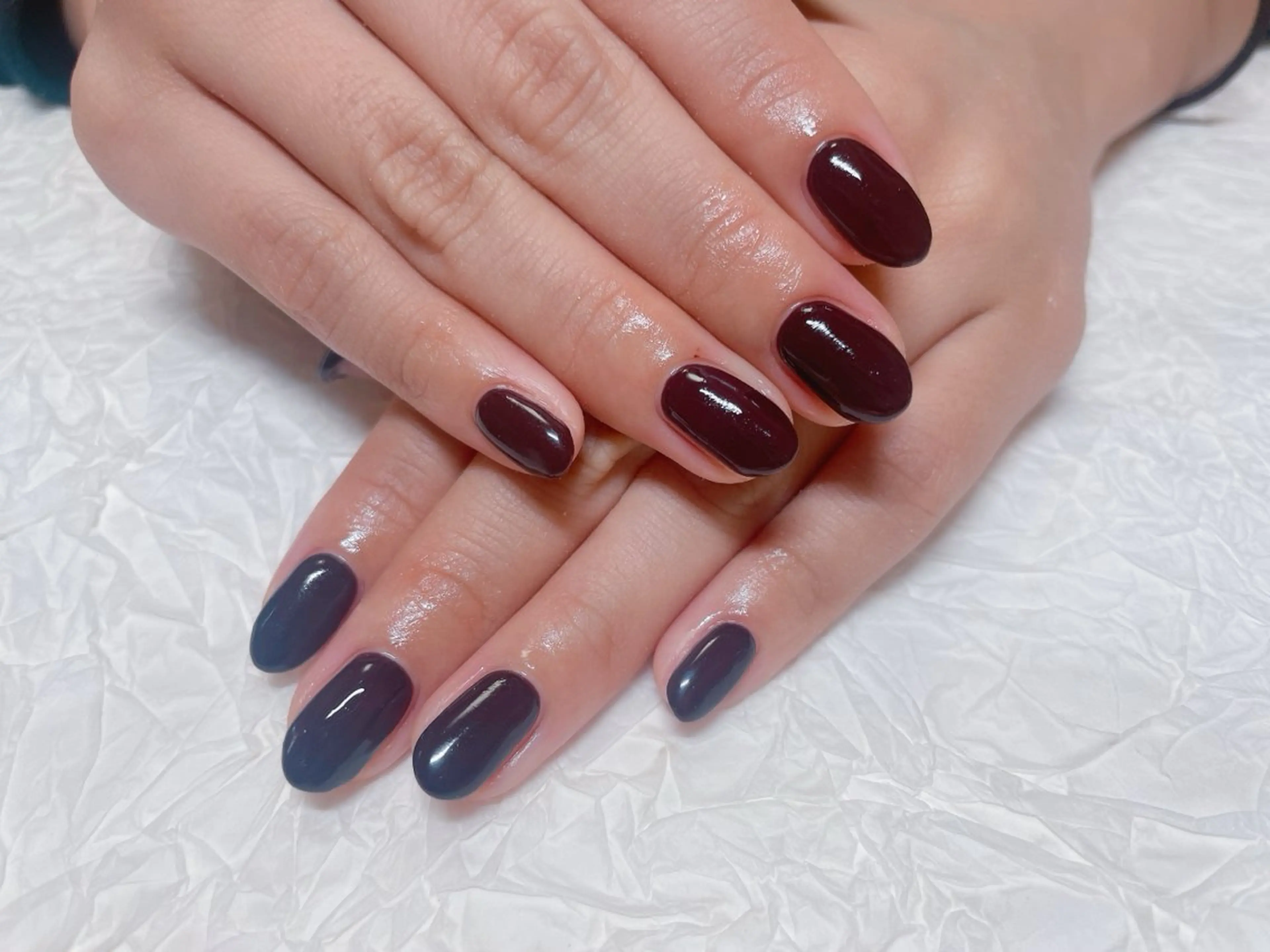 ネイル ワンカラーネイル シンプルネイル ゆ か_Nails💫のネイルデザイン