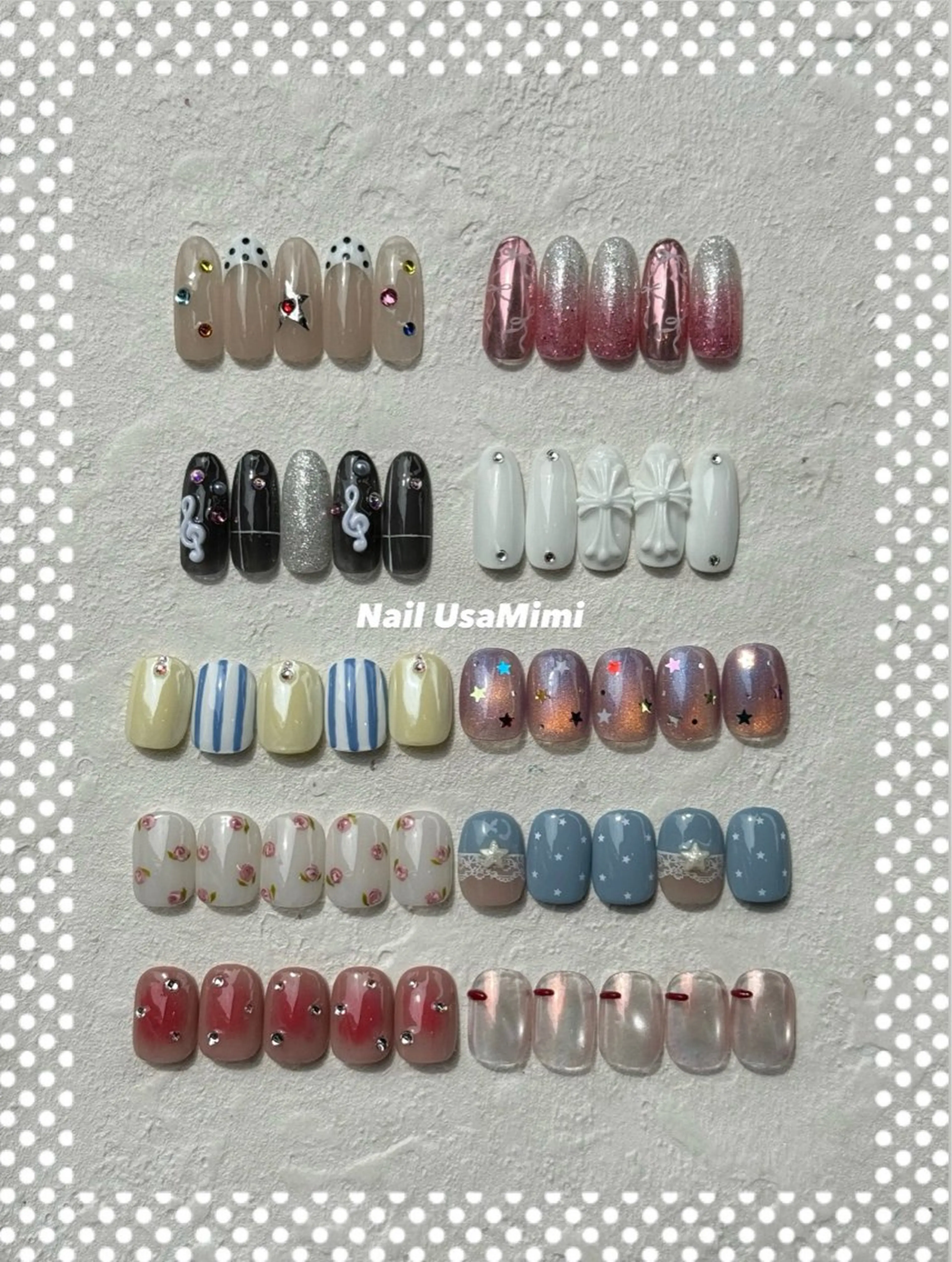 ネイル ハンドネイル 本町NailUsaM imi KEINAのネイルデザイン