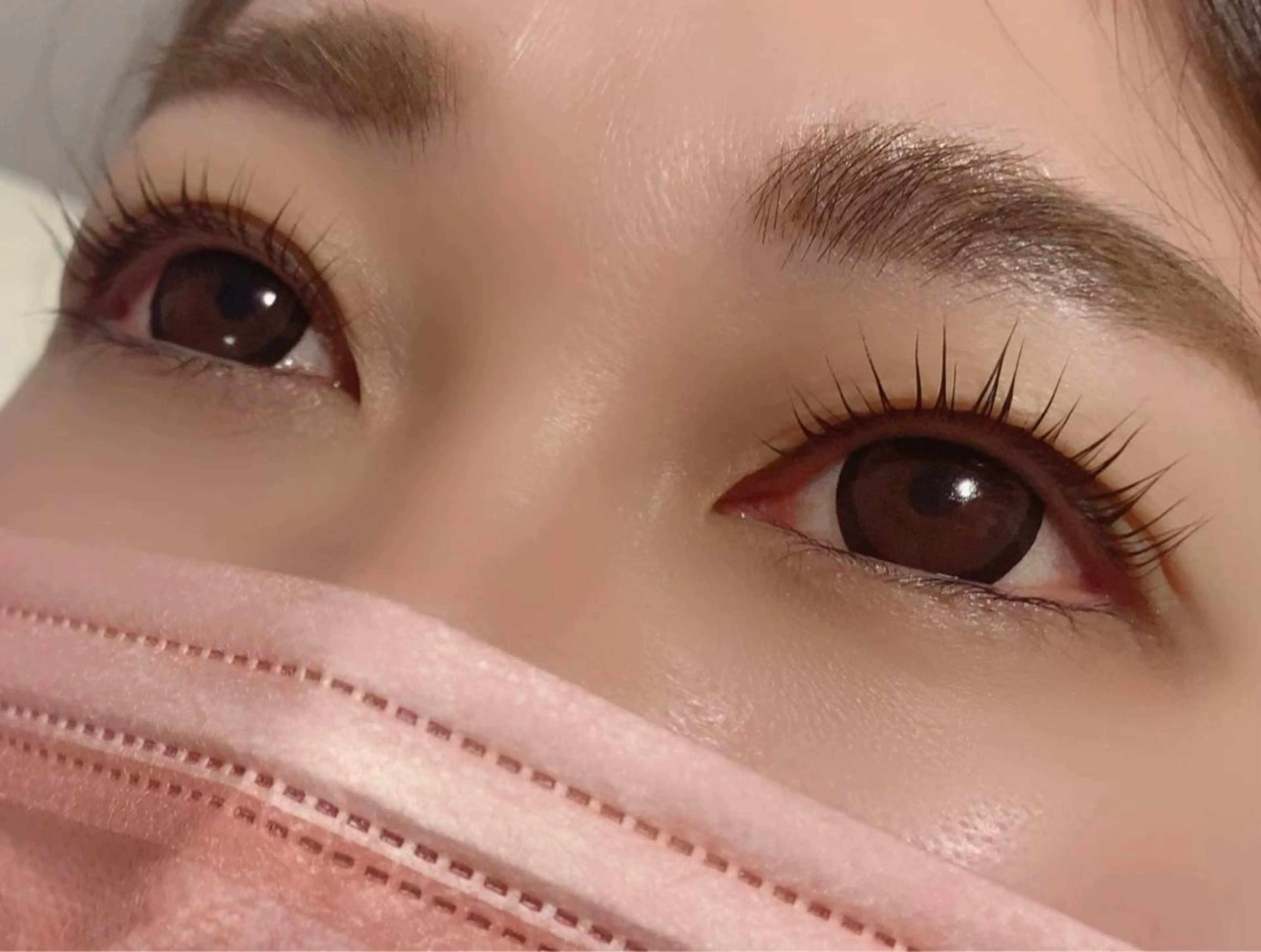 マツエク・マツパ パリジェンヌラッシュリフト マツパ 【Aile】 YUKAのマツエク・マツパデザイン