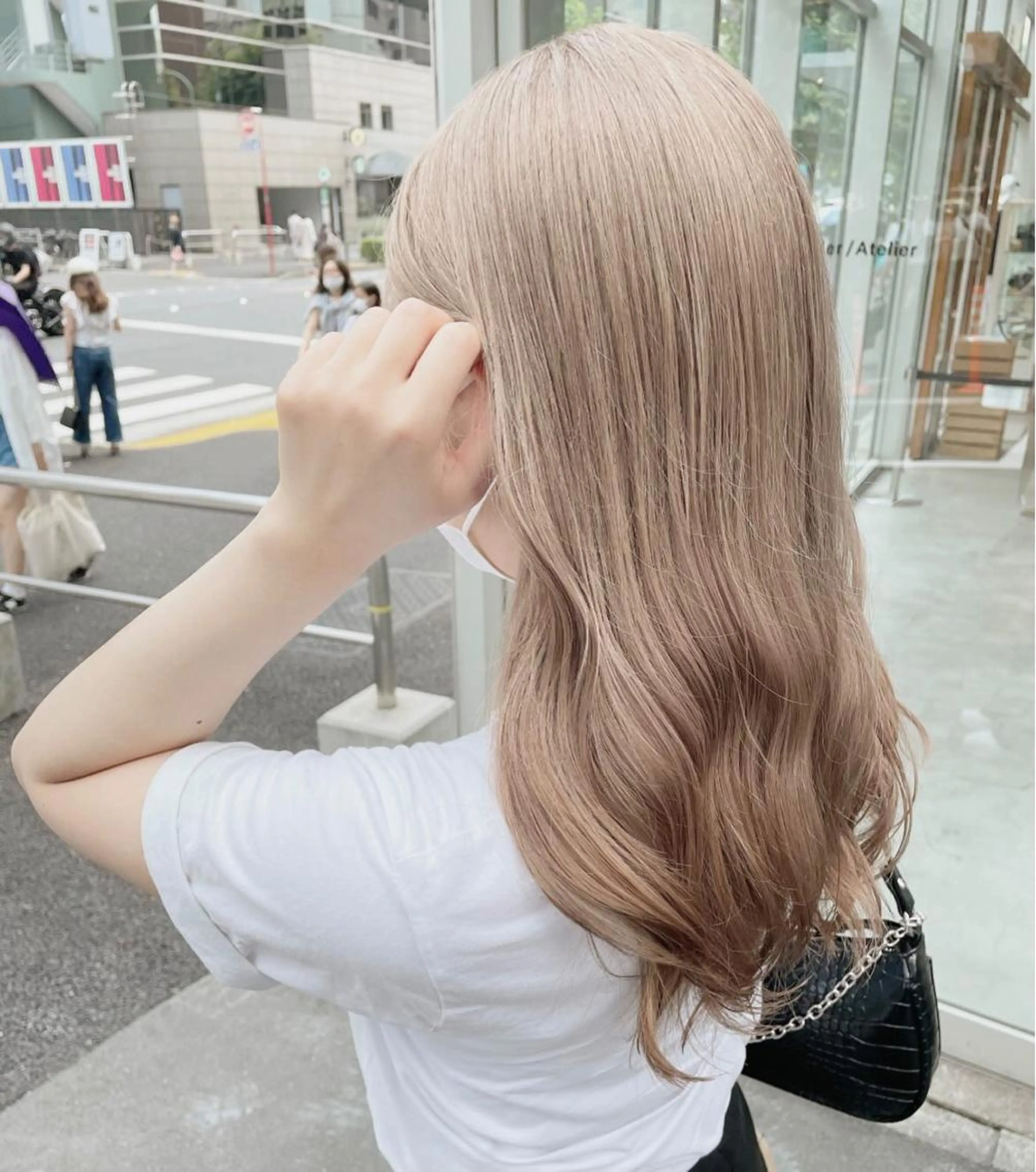 🩵カット＋トリプルカラー（ケアブリーチ、最高級トリートメント付）🩵の写真