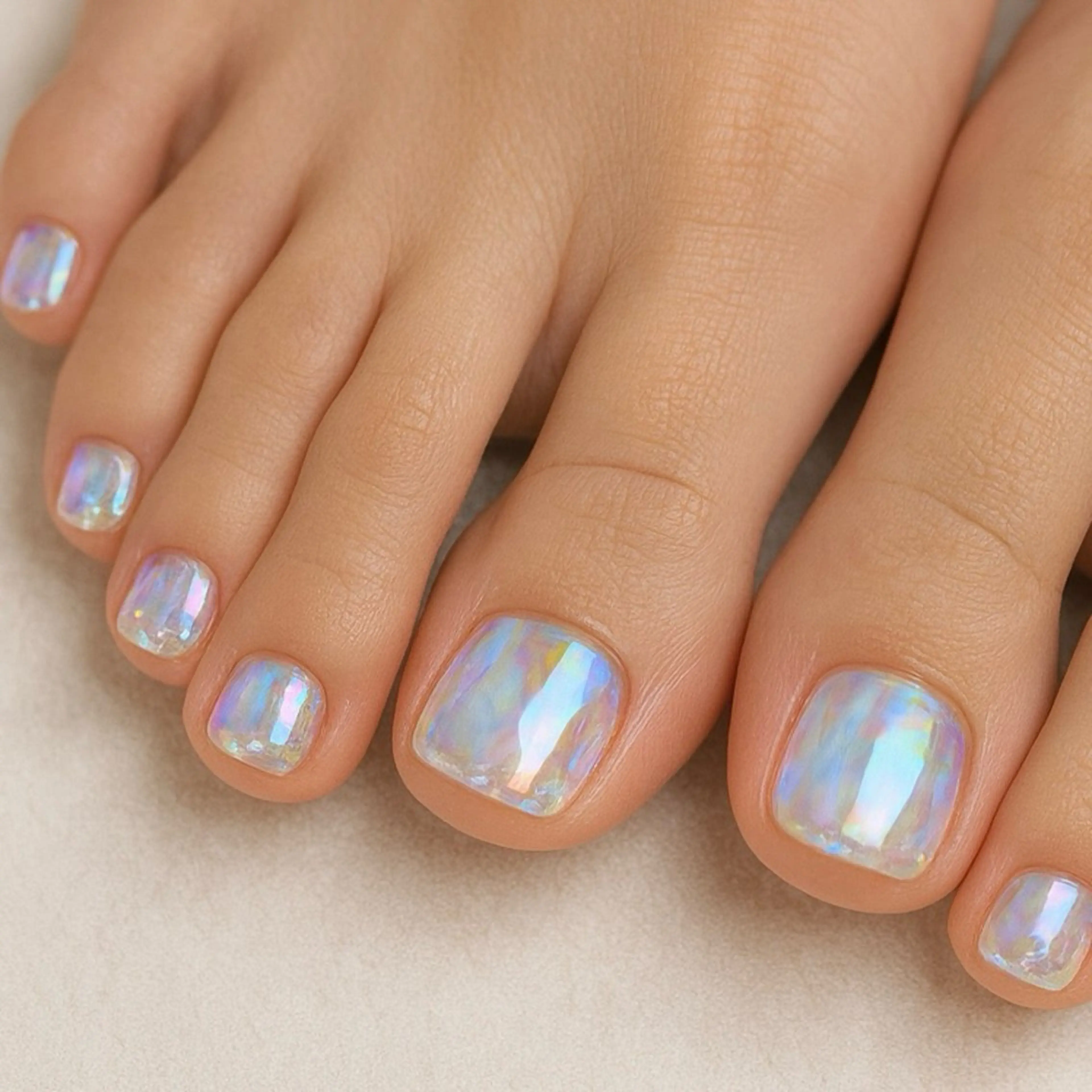 ネイル 氷ネイル・うるうるネイル フットネイル Rose Glass 高蔵寺店のネイルデザイン