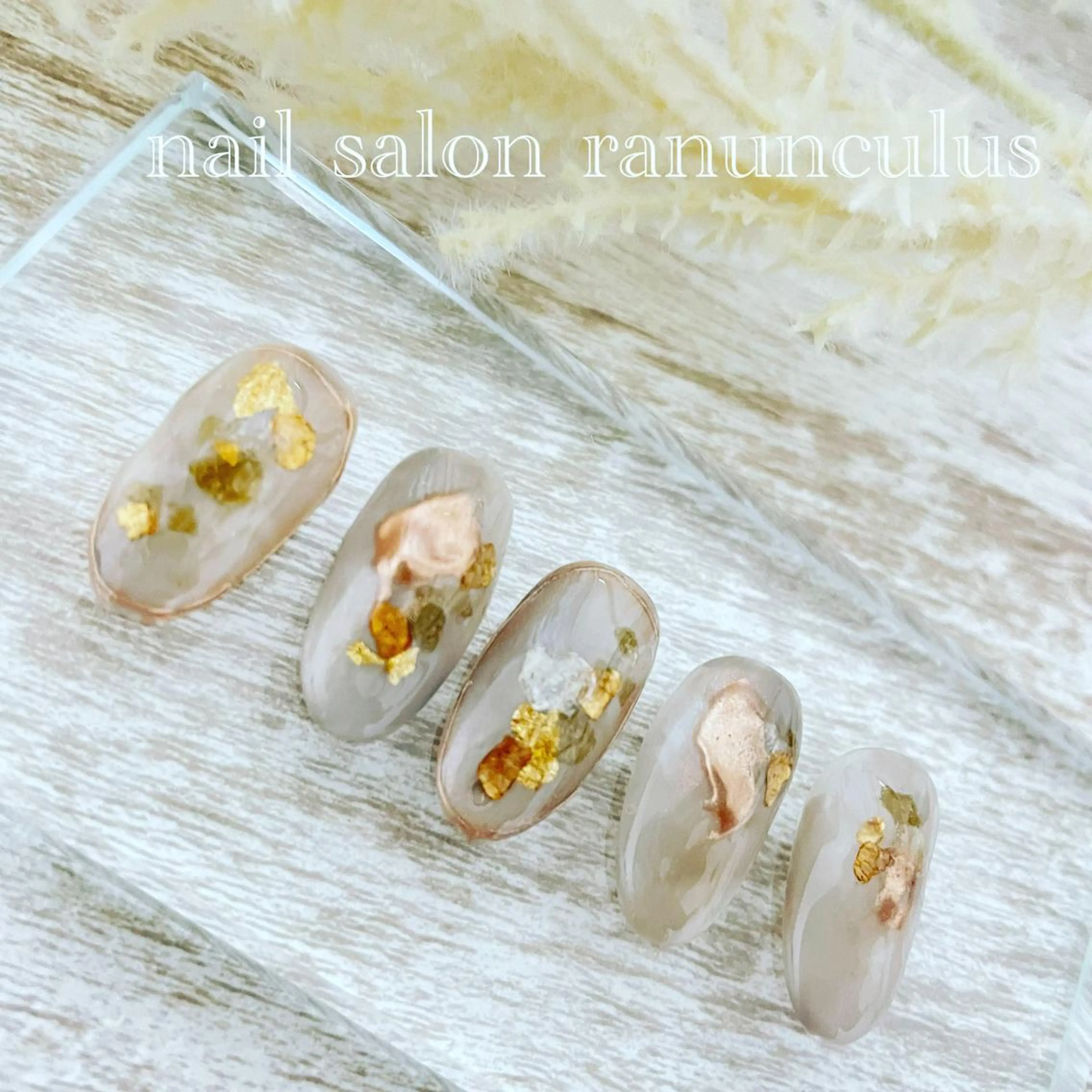 ネイル ハンドネイル nailsalon ranunculusのネイルデザイン