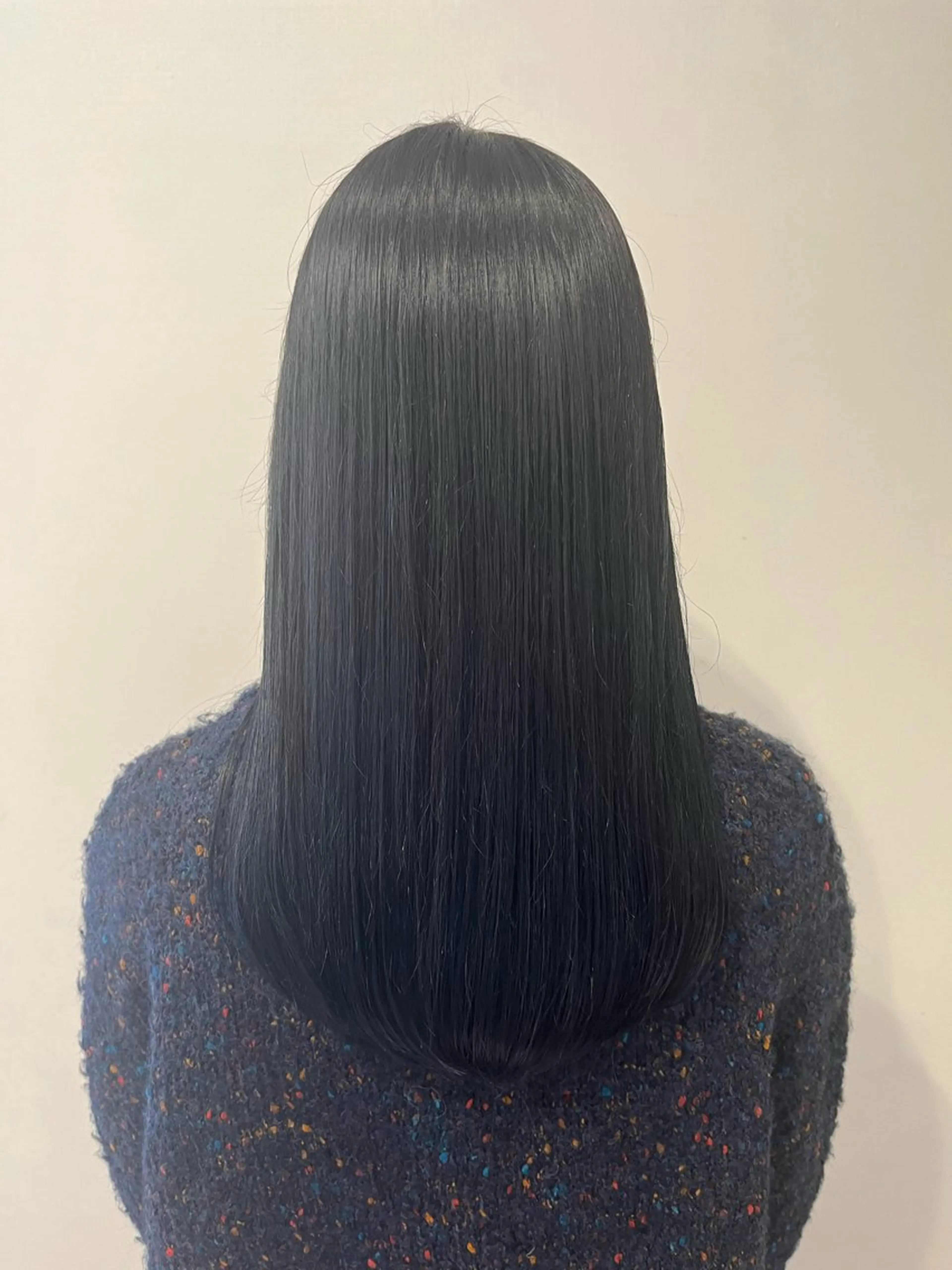 セミロング トリートメント ブリーチ髪質改善 田中 俊輔のヘアスタイル