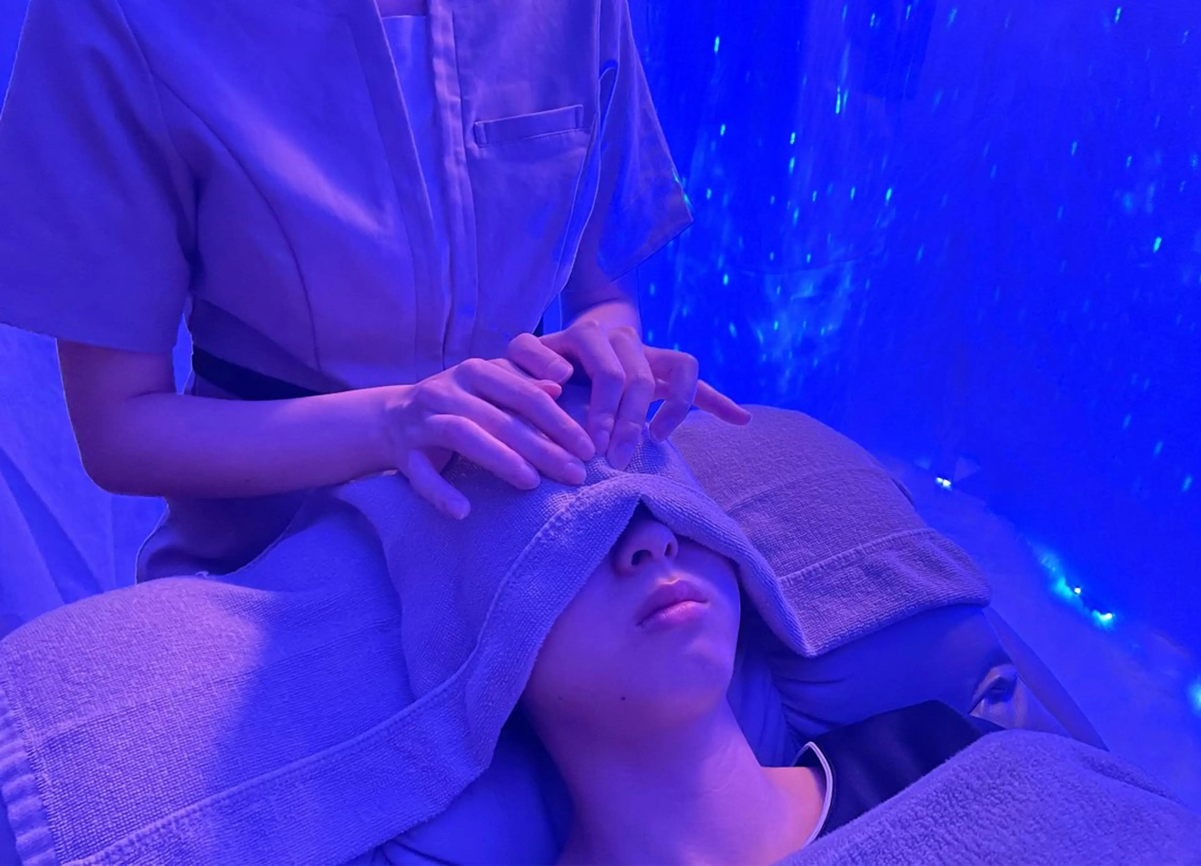 ドライヘッドスパ45分コースの写真