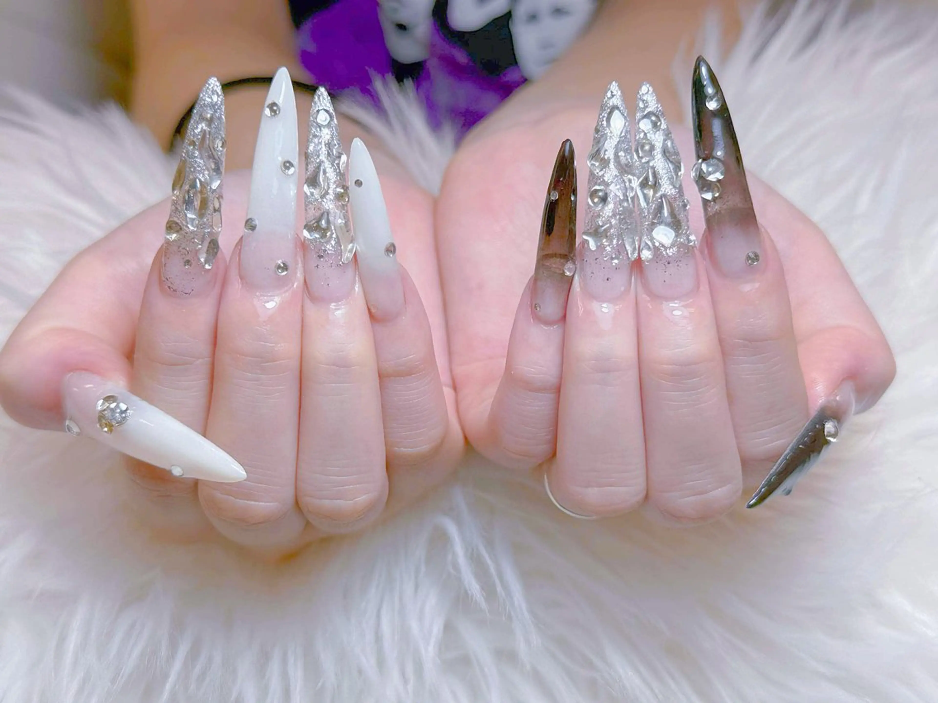 ロング Anh 高田馬場のネイルデザイン