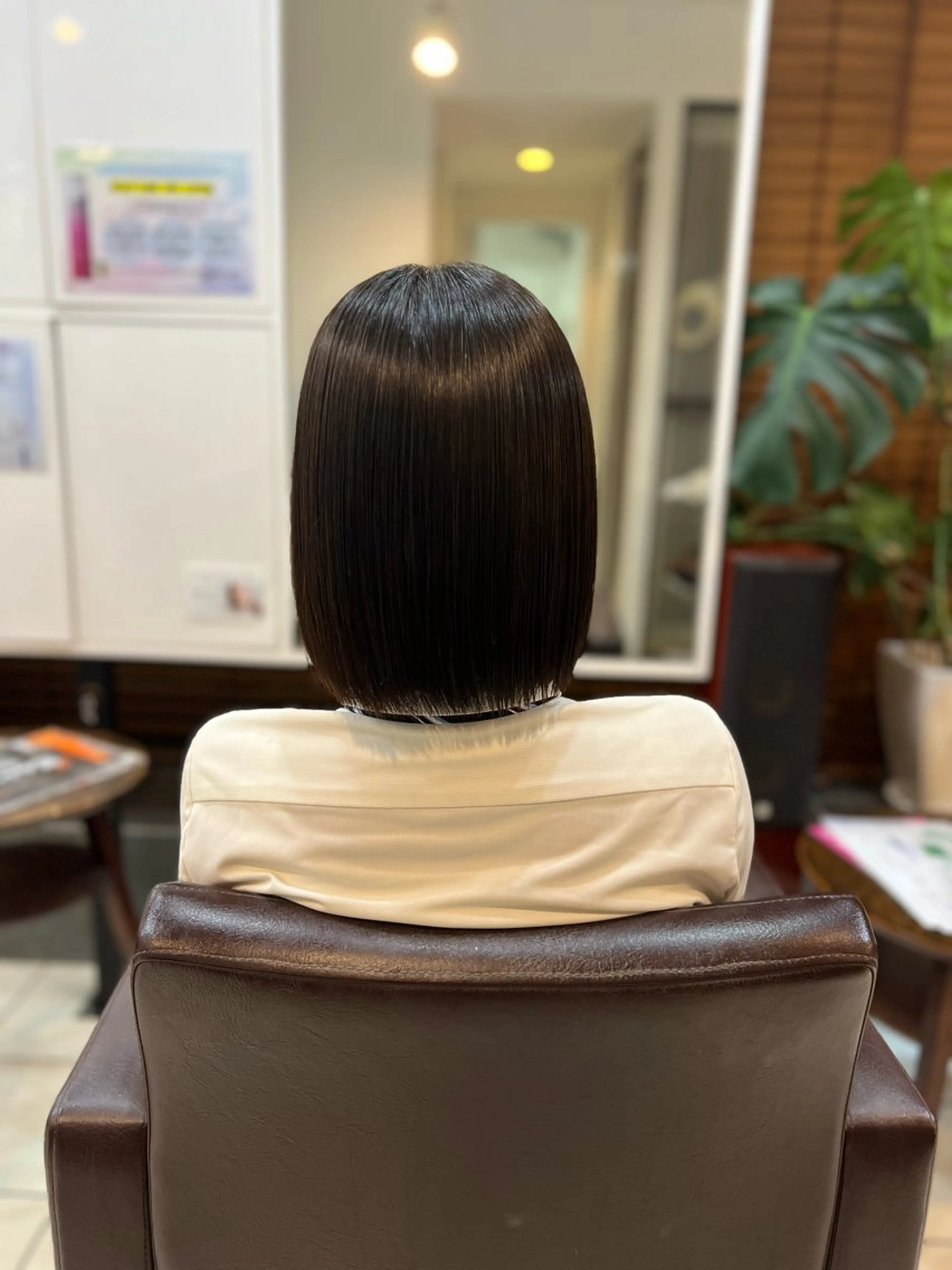 「ミニモ学割」縮毛矯正+カットの写真