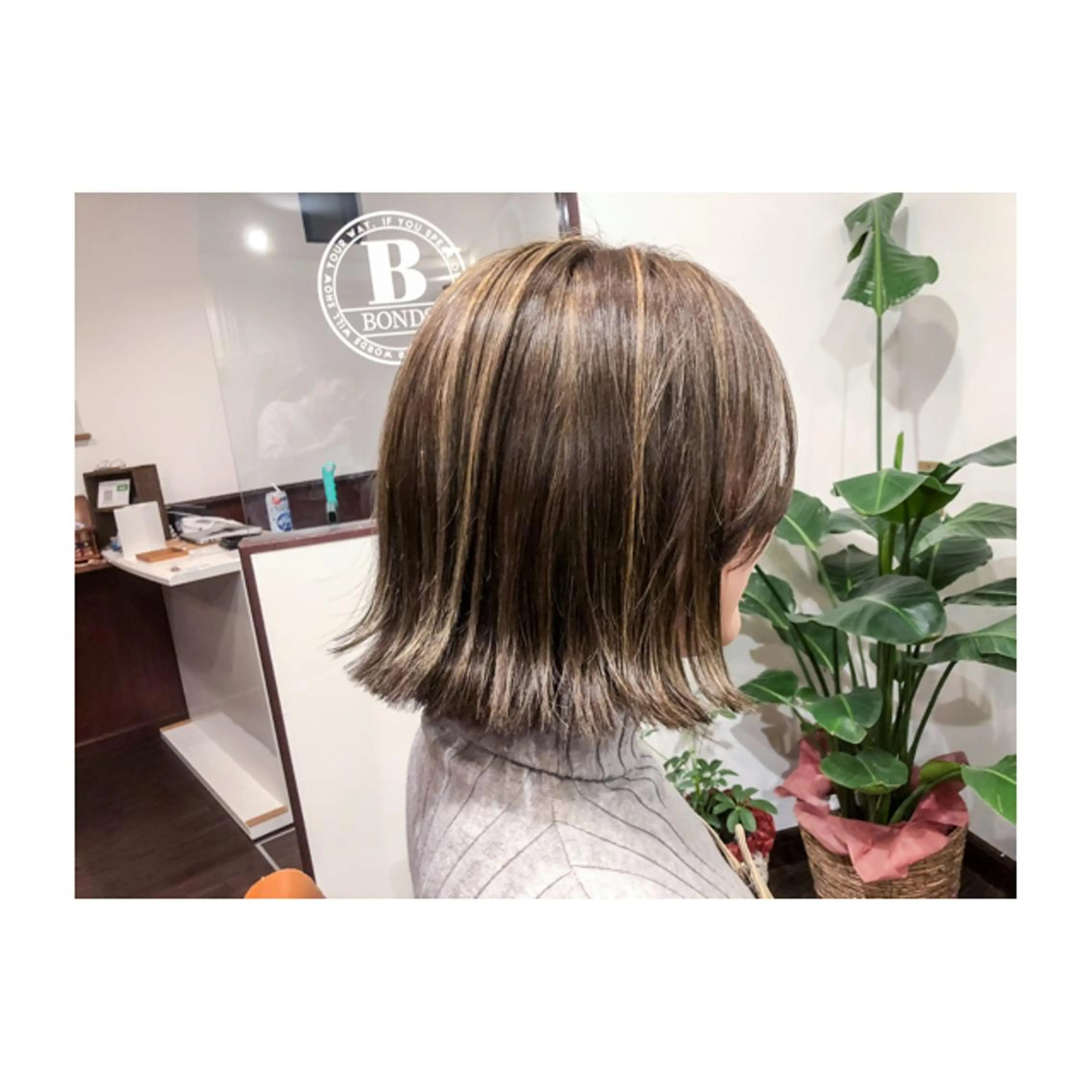 ミディアム カラー HAIRsalon BONDS所属・山本 佳裕のヘアスタイル