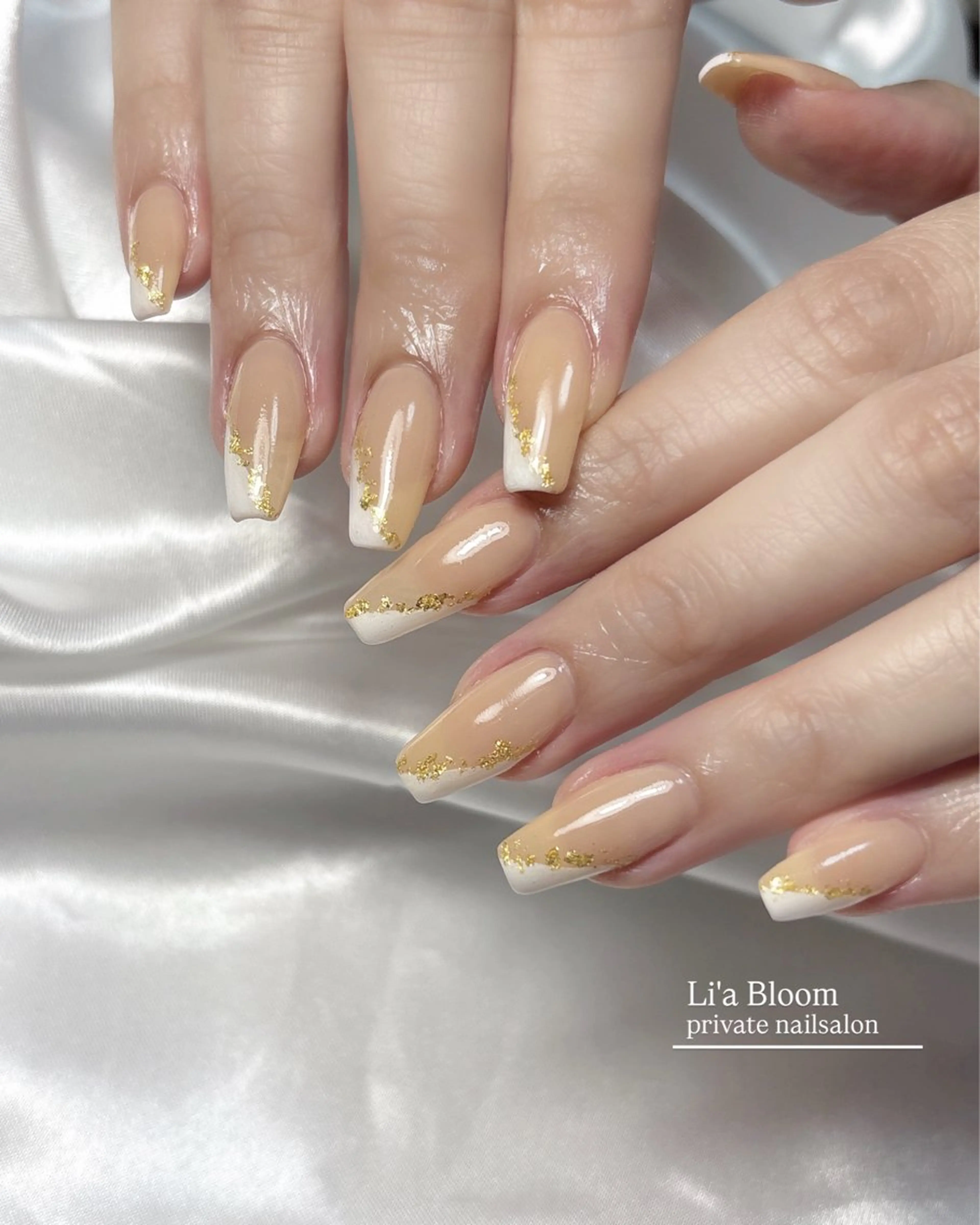 ネイル ハンドネイル Li'a Bloom所属・🦋🤍 madoka🤍のネイルデザイン