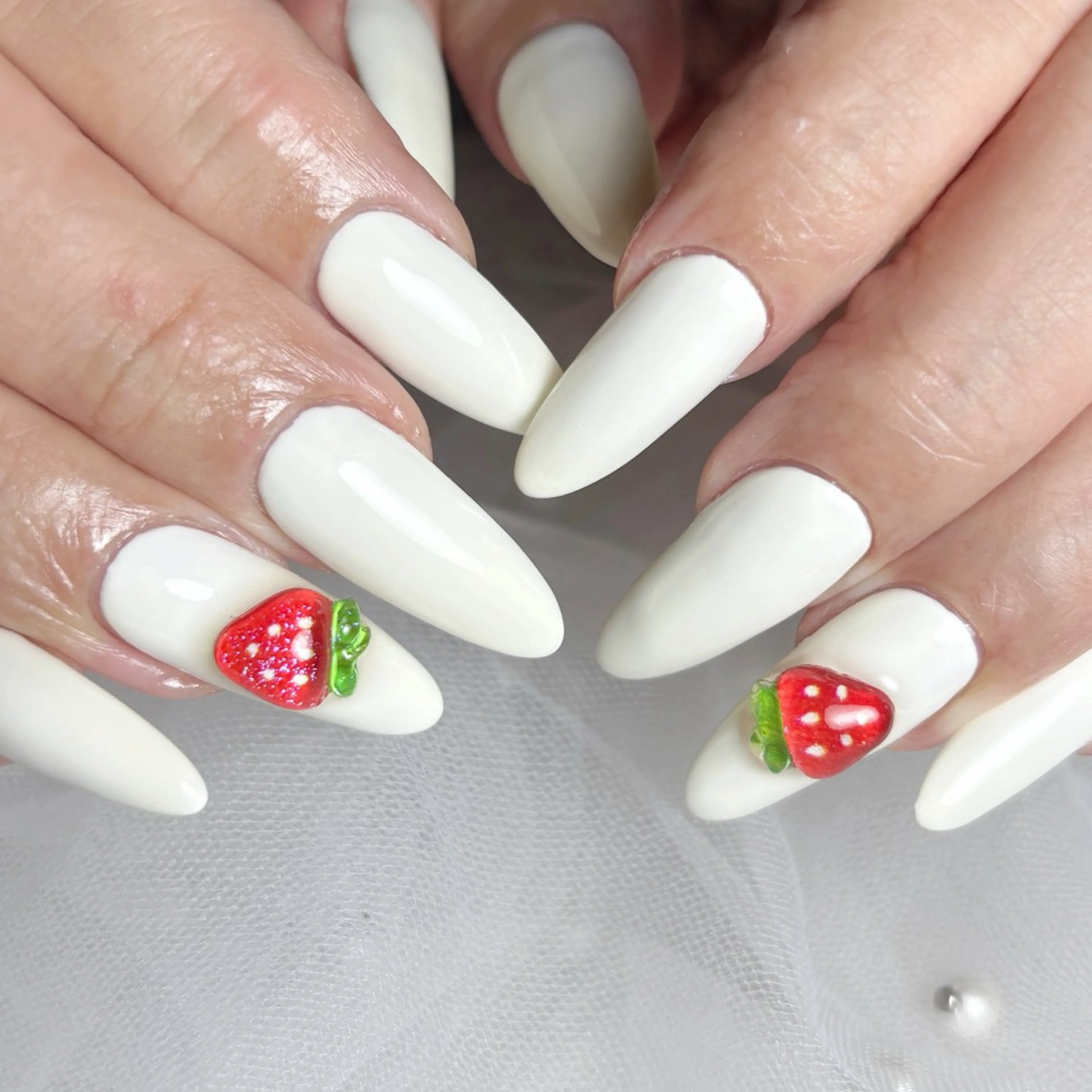 ネイル ロングネイル ハンドネイル watanabe miyuuのネイルデザイン