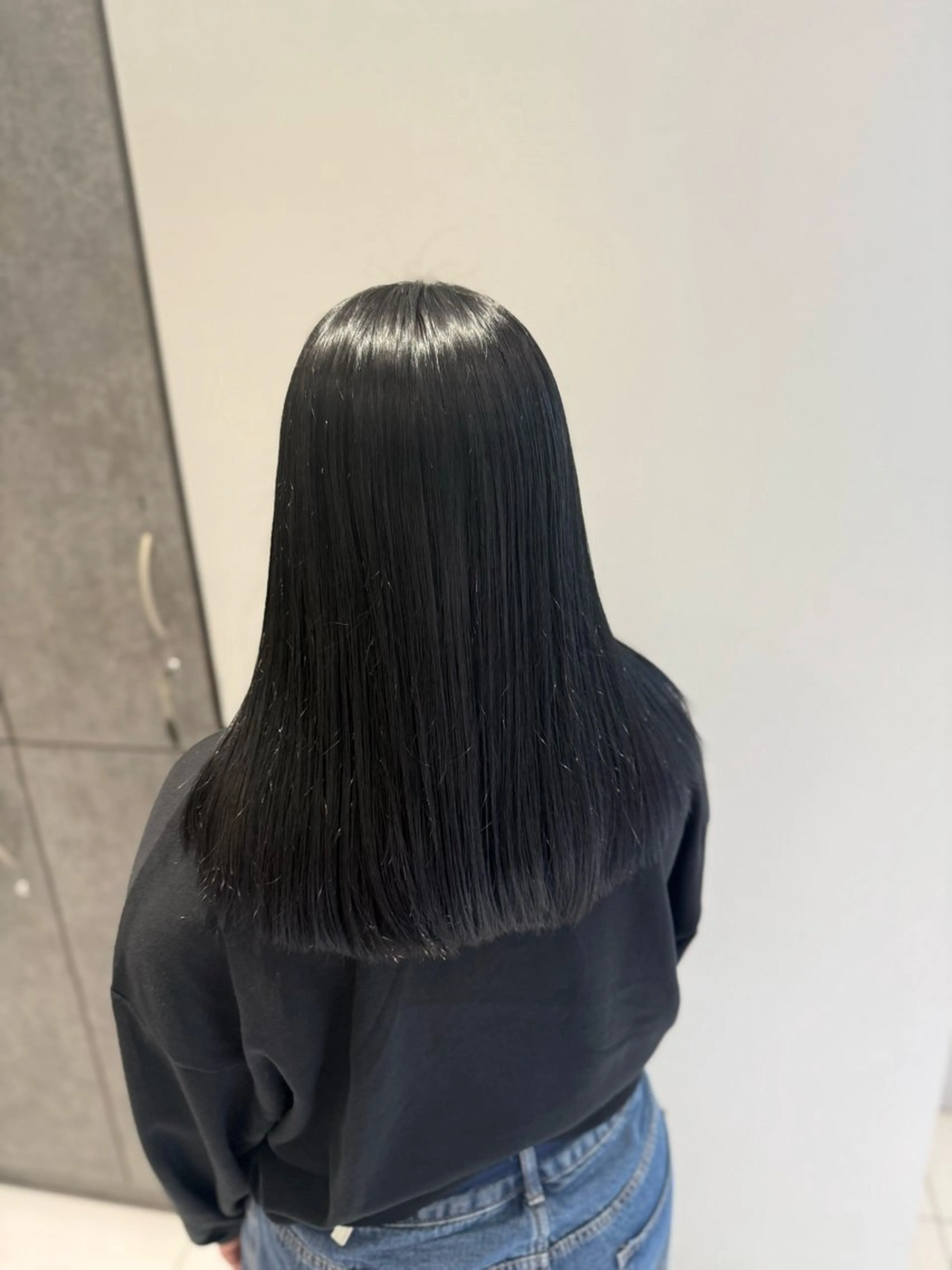 セミロング ヘアカラー 野田 来瑠美のヘアスタイル