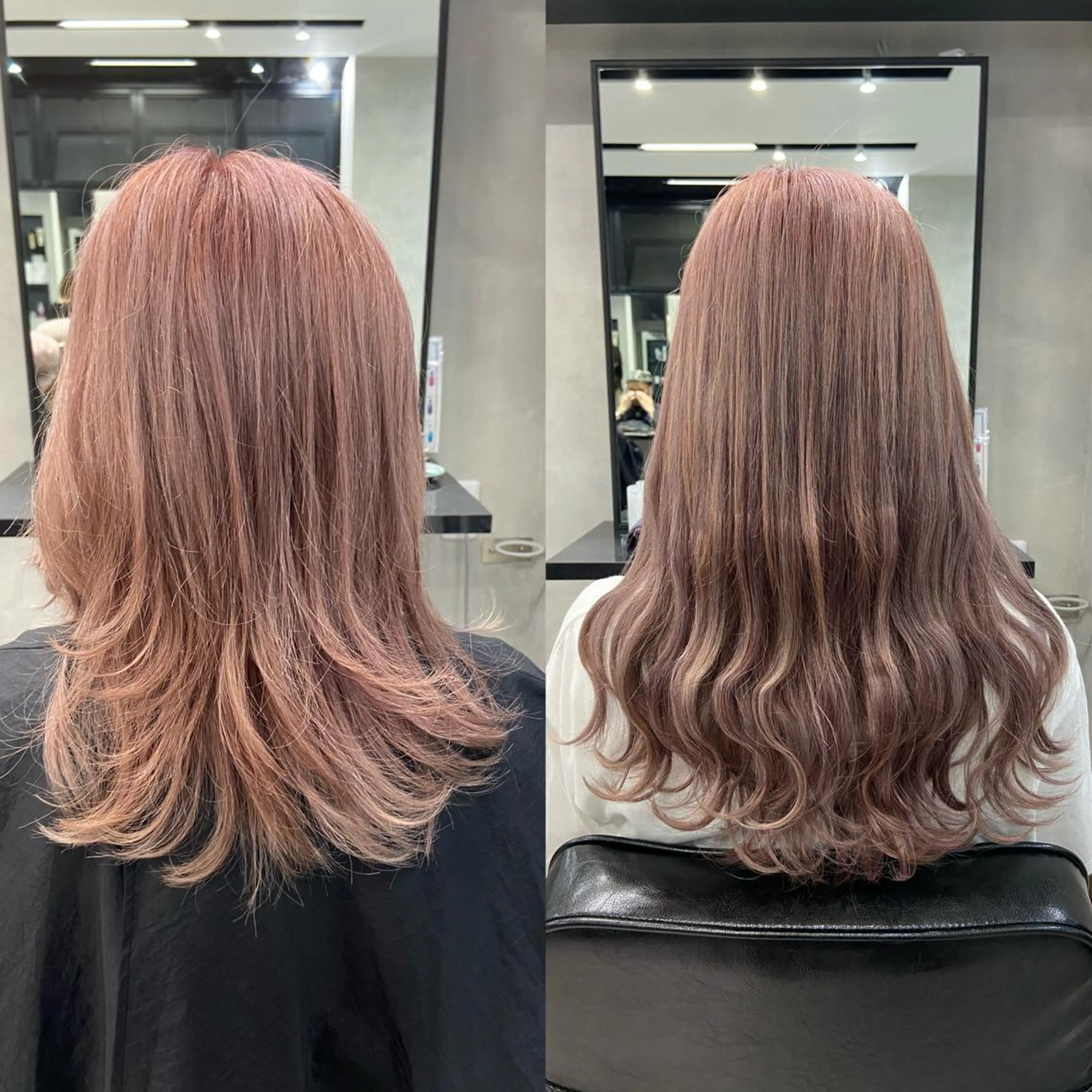 セミロング カラー ヘアアレンジ エクステ ar+ ❤︎ maiのヘアスタイル