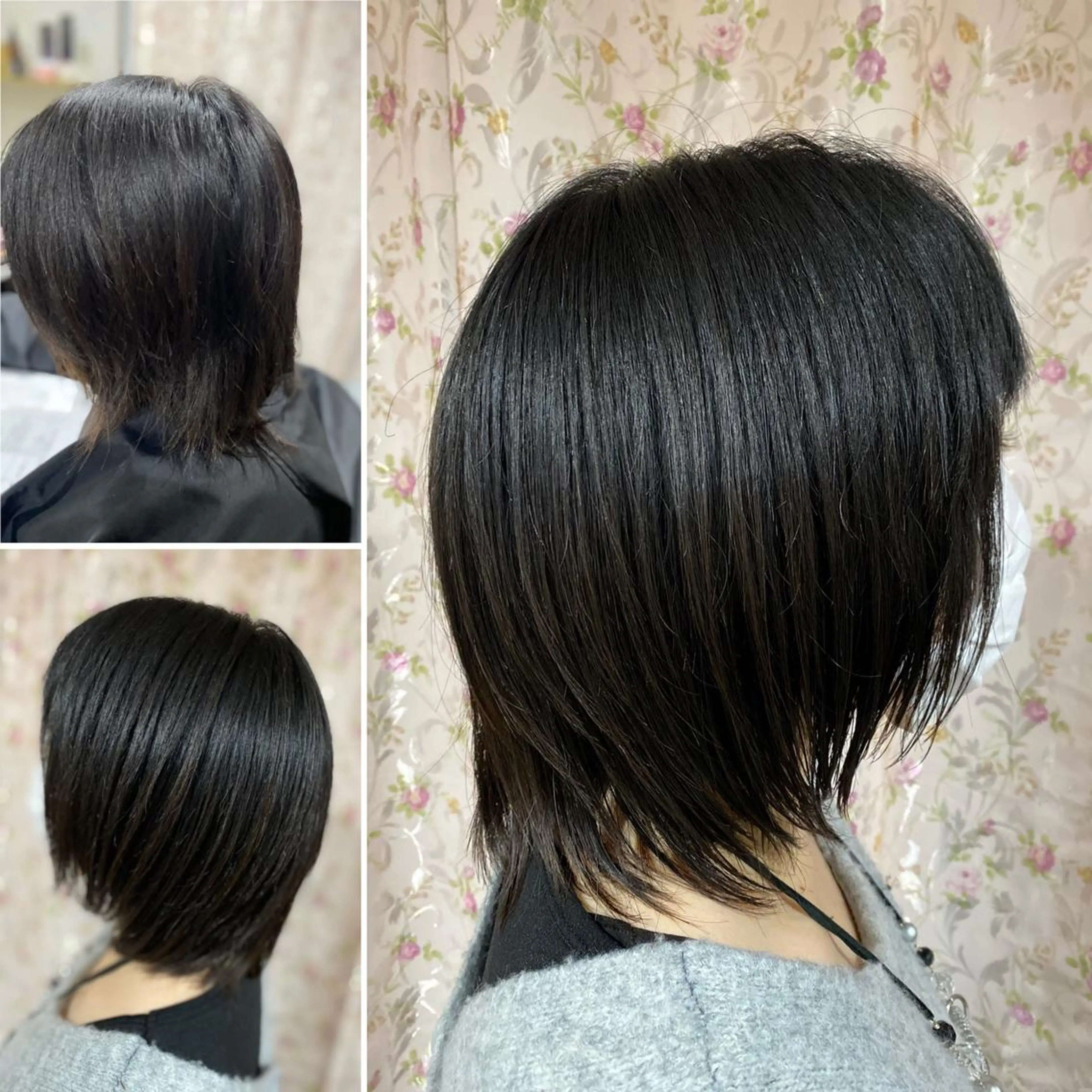 ミディアム 髪質改善 トリートメント ゴトウ エイイチのヘアスタイル