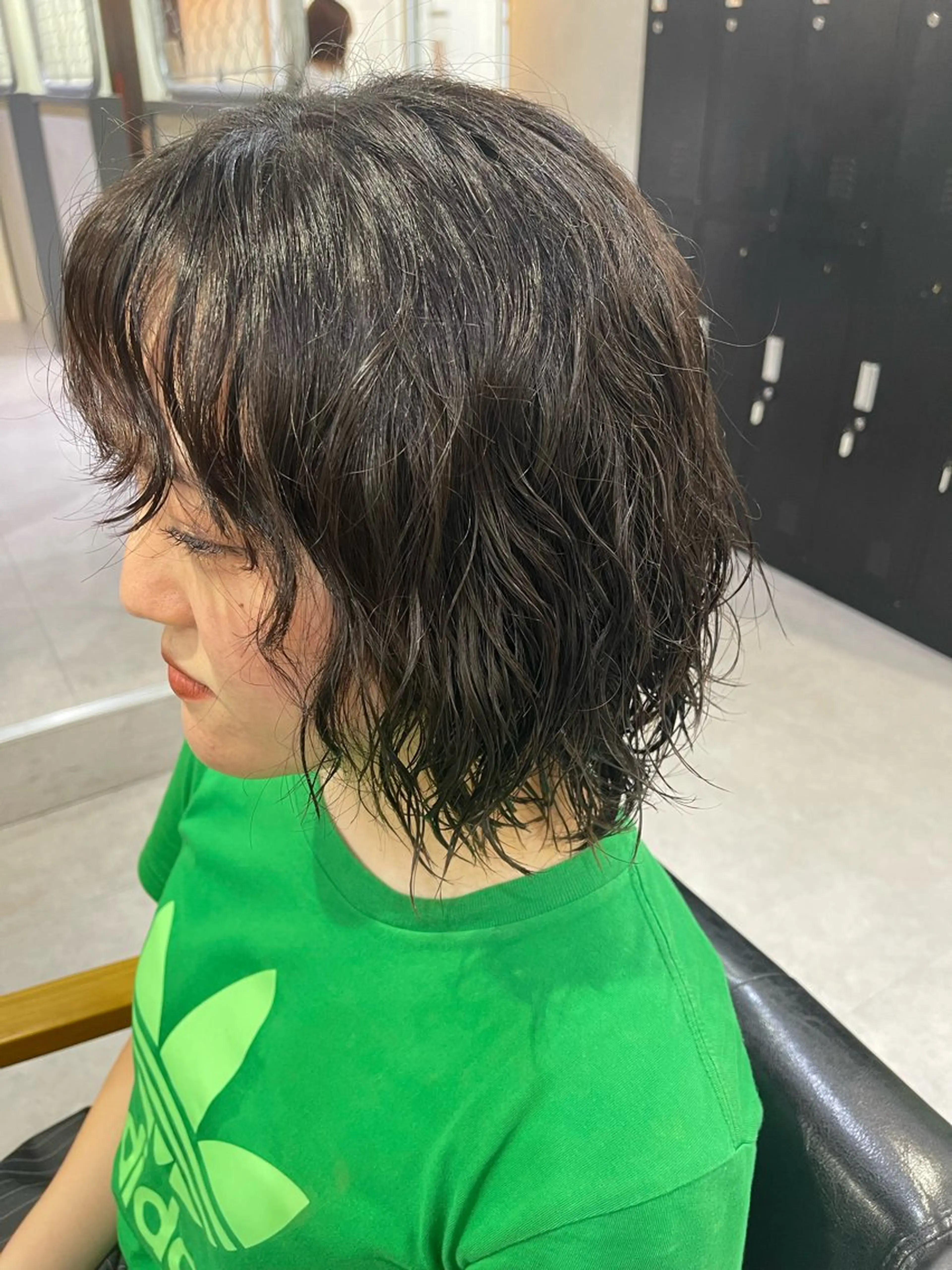 ミディアム ミディアムパーマ ACT仙台店所属・lena🎀 透明感カラー/韓国風のヘアスタイル