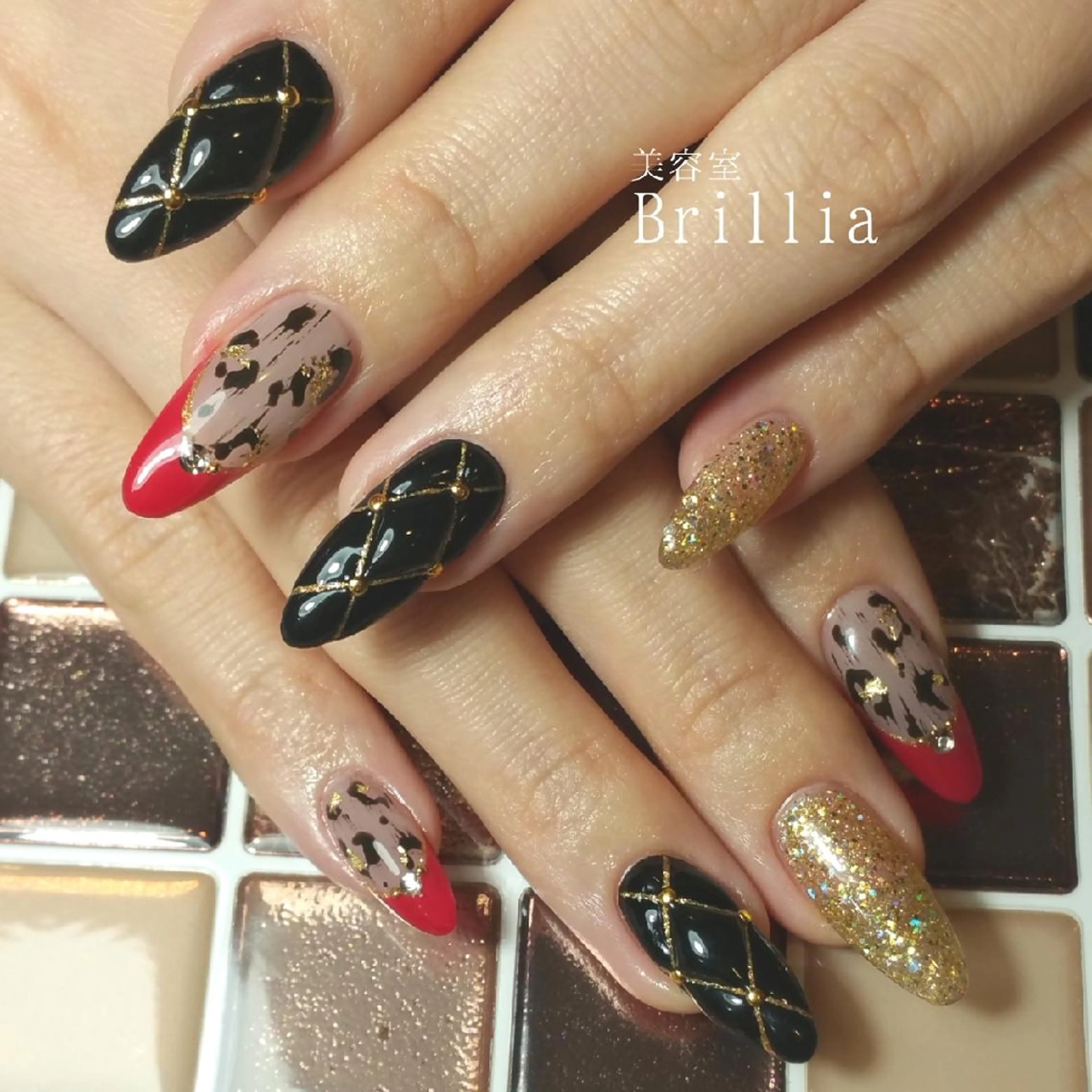 ネイル ハンドネイル 柴田 彩のネイルデザイン