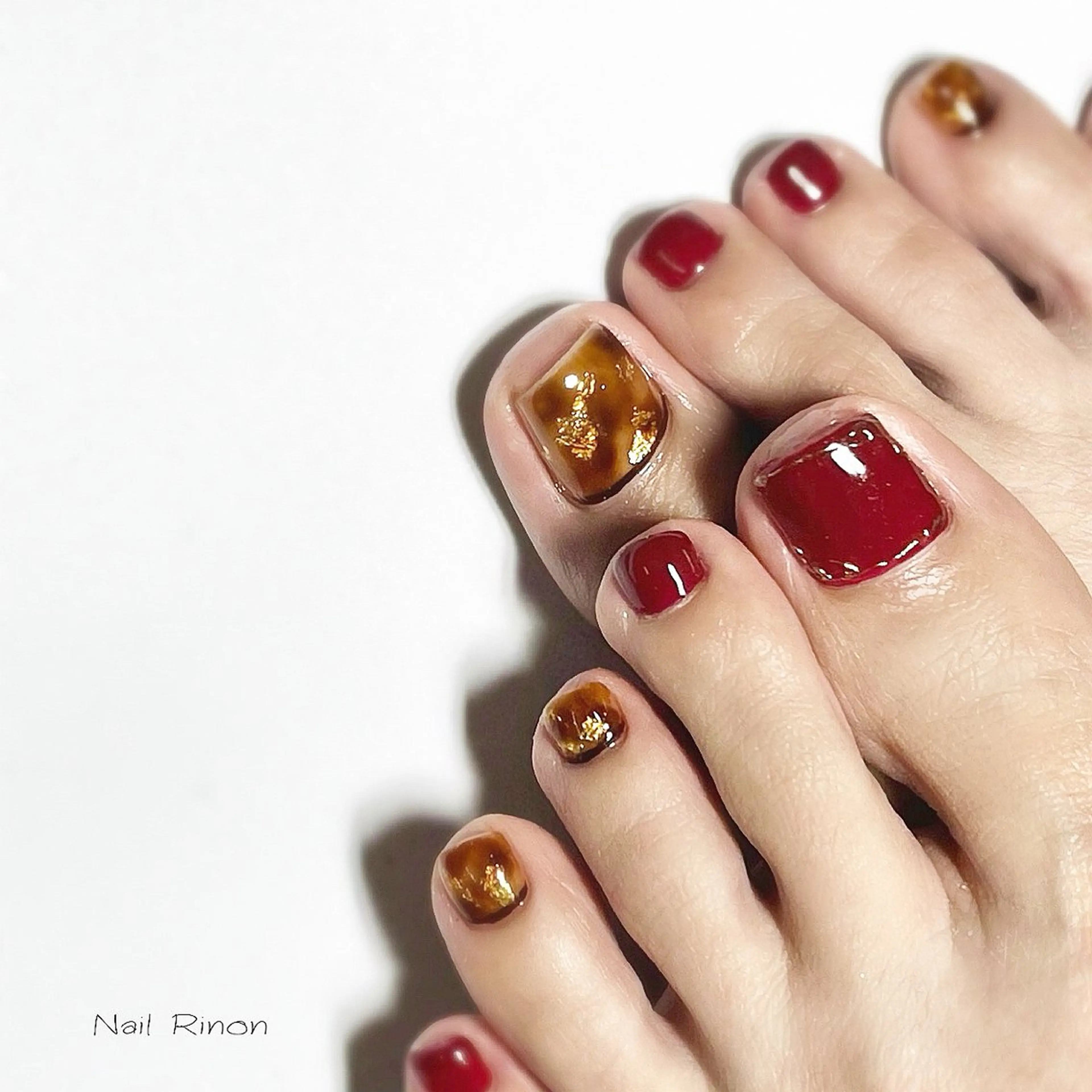 ネイル フットネイル Nail Rinonのネイルデザイン