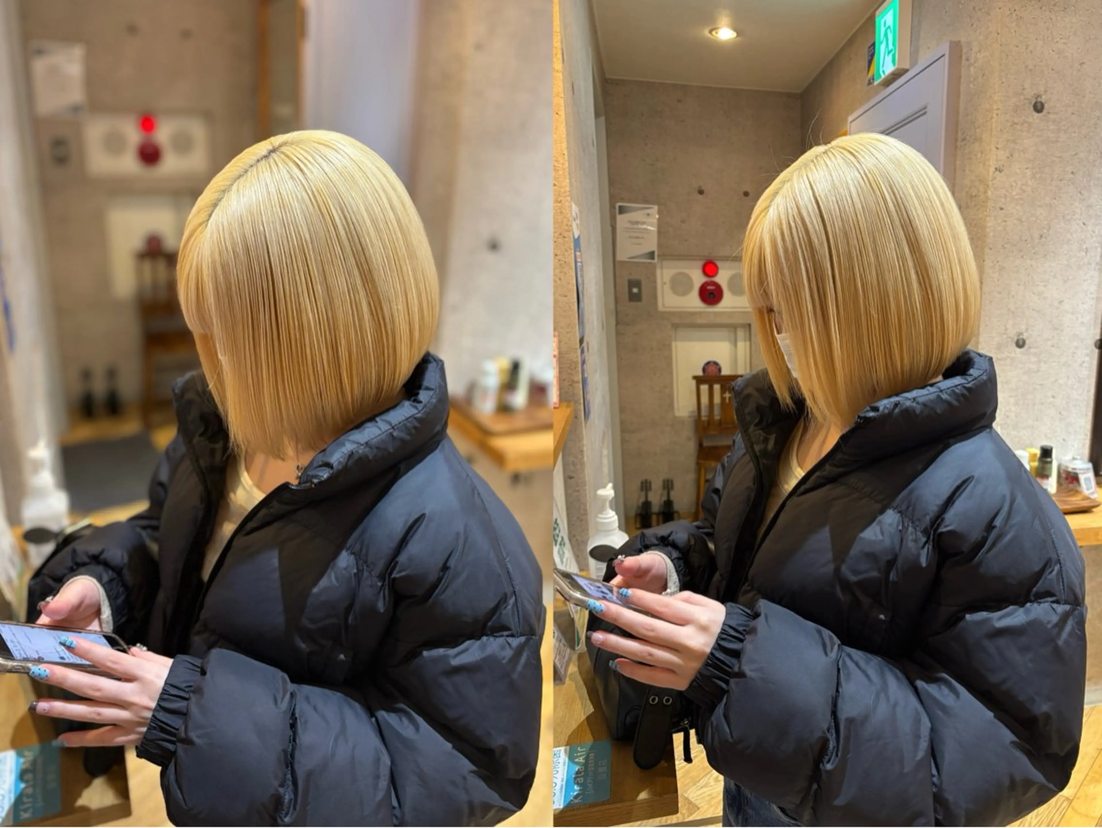 ショート カラー Rio/ハイトーン/ 髪質改善🫧のヘアスタイル