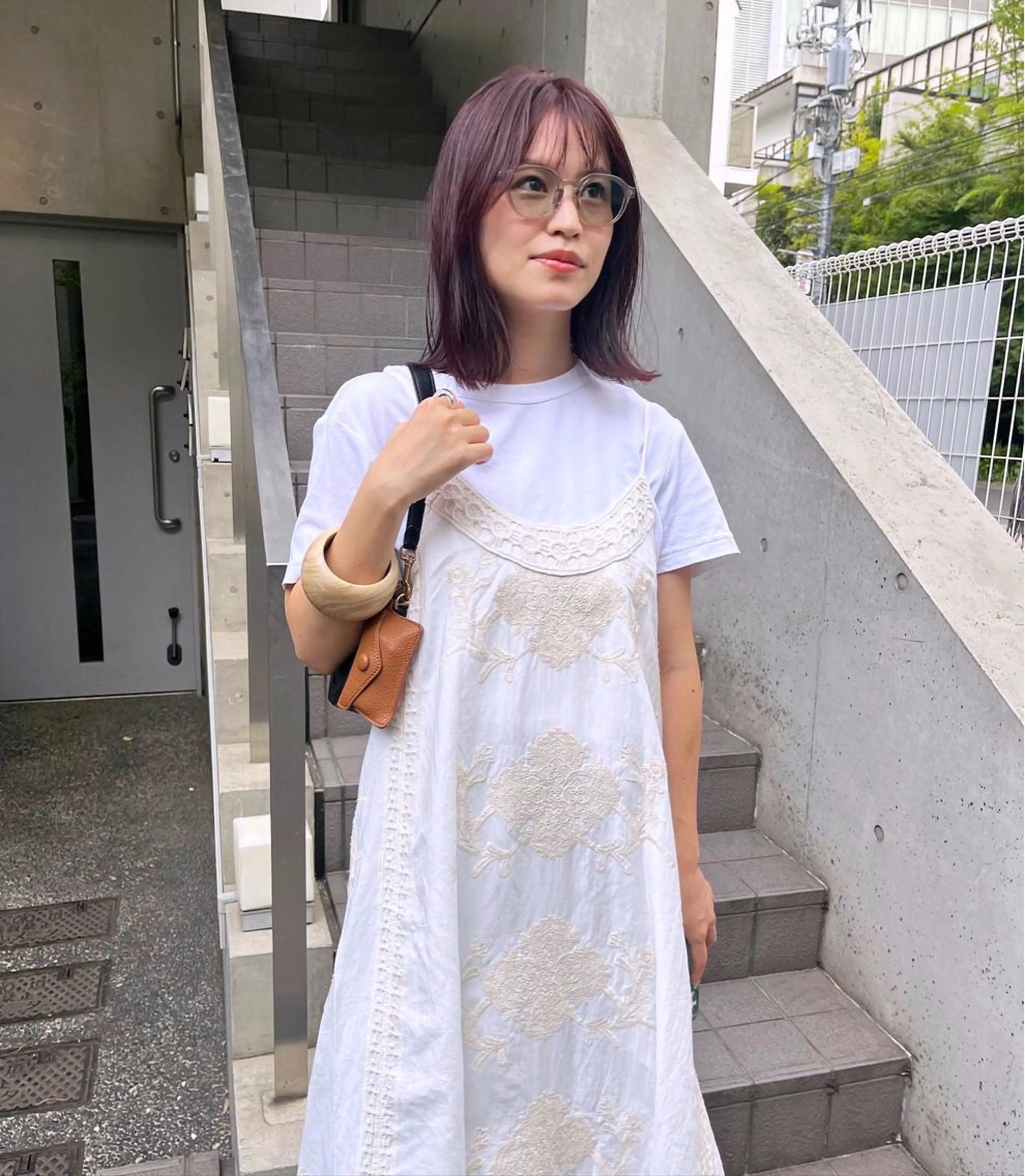 ミディアム カラー ピンクカラー パープルカラー GO TODAY SHAiRE SALON表参道Polaris店所属・暖色カラー/ピンク カラー/HARUKAのヘアスタイル