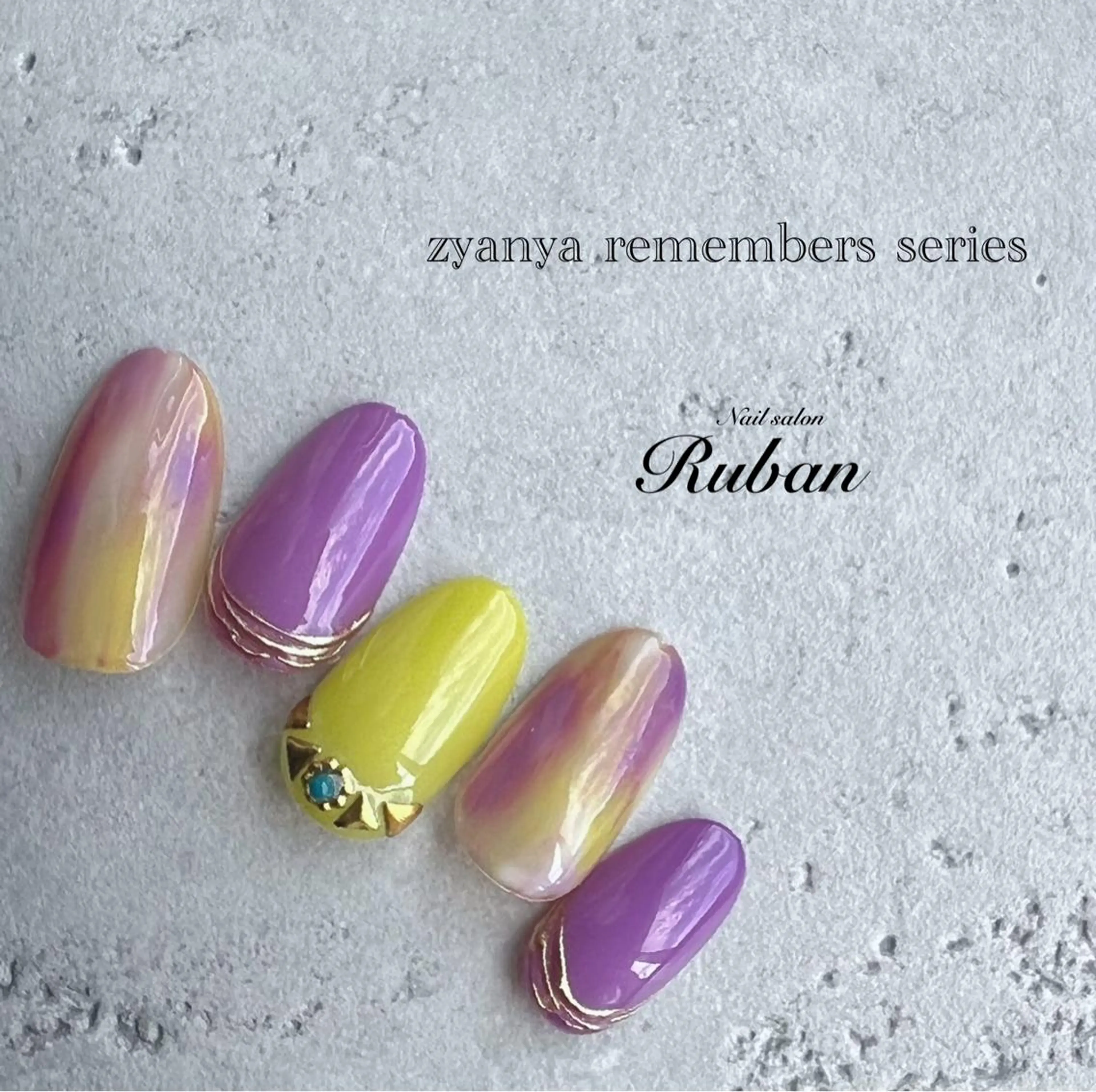 ネイル 夏ネイル Nail salon Ruban所属・Nail salon Rubanのネイルデザイン