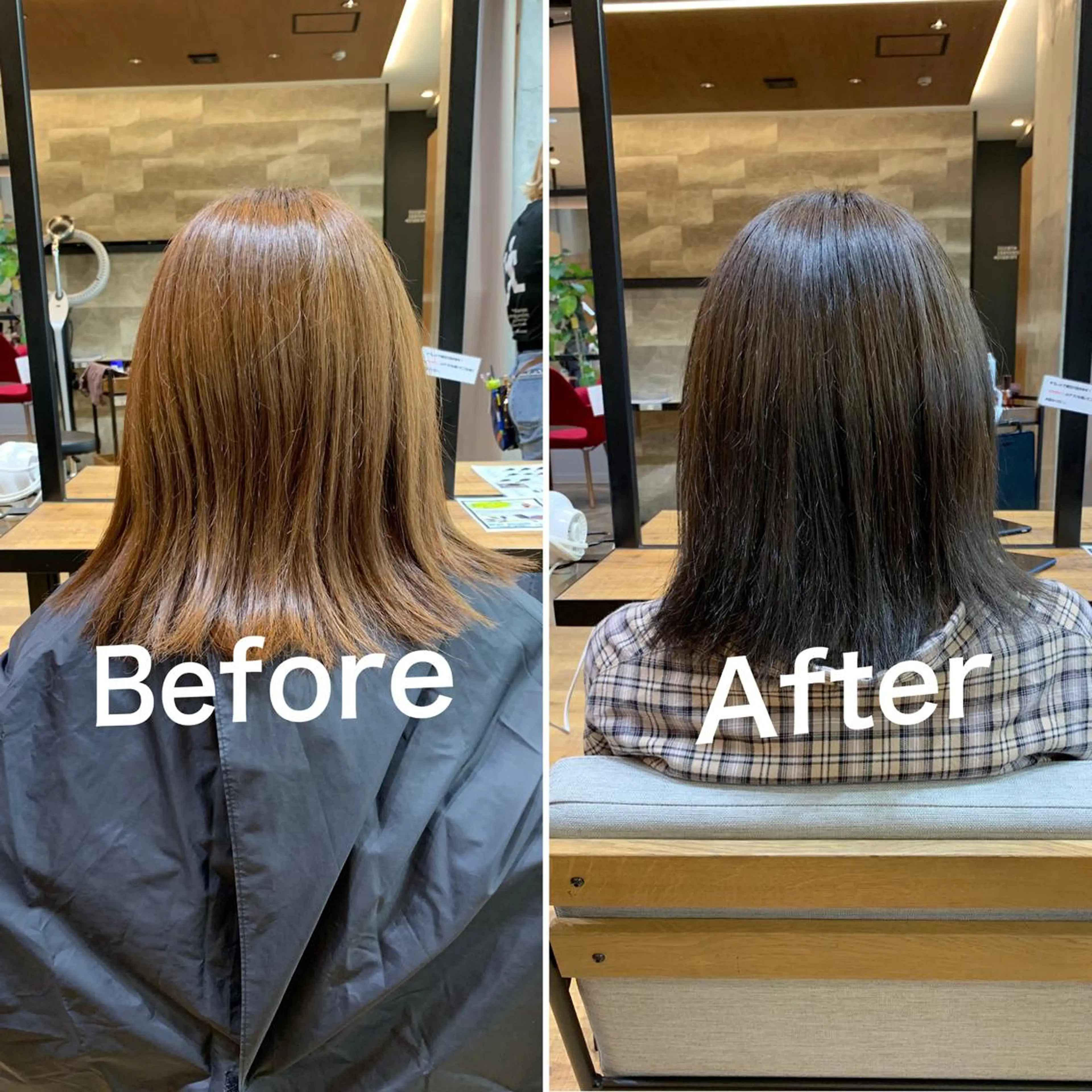 カラー カット トリートメント 佐瀬竜矢PRIMAL /portのヘアスタイル