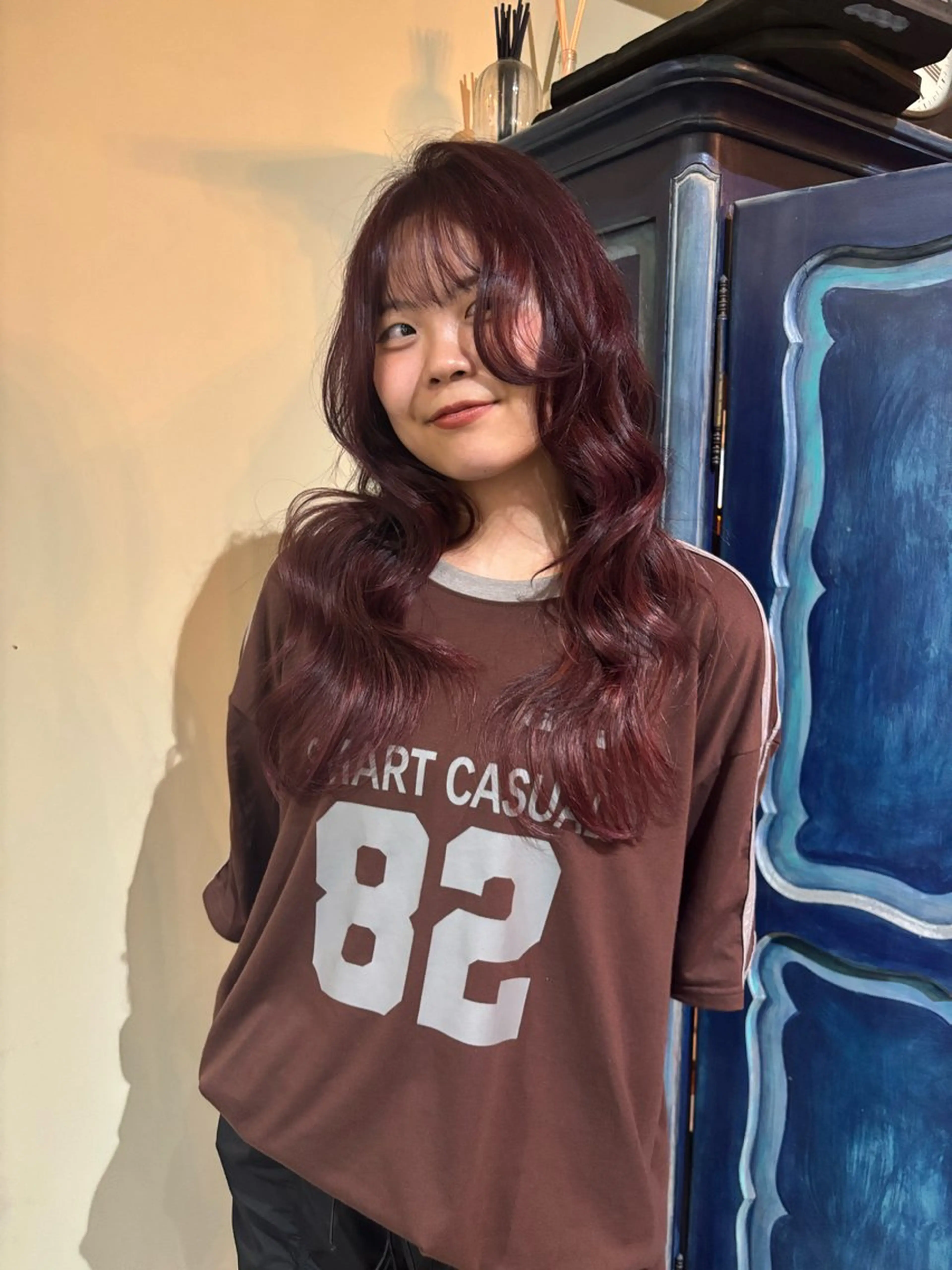 🤍💗カット＋カラー＋シールエクステ80本💗🤍の写真