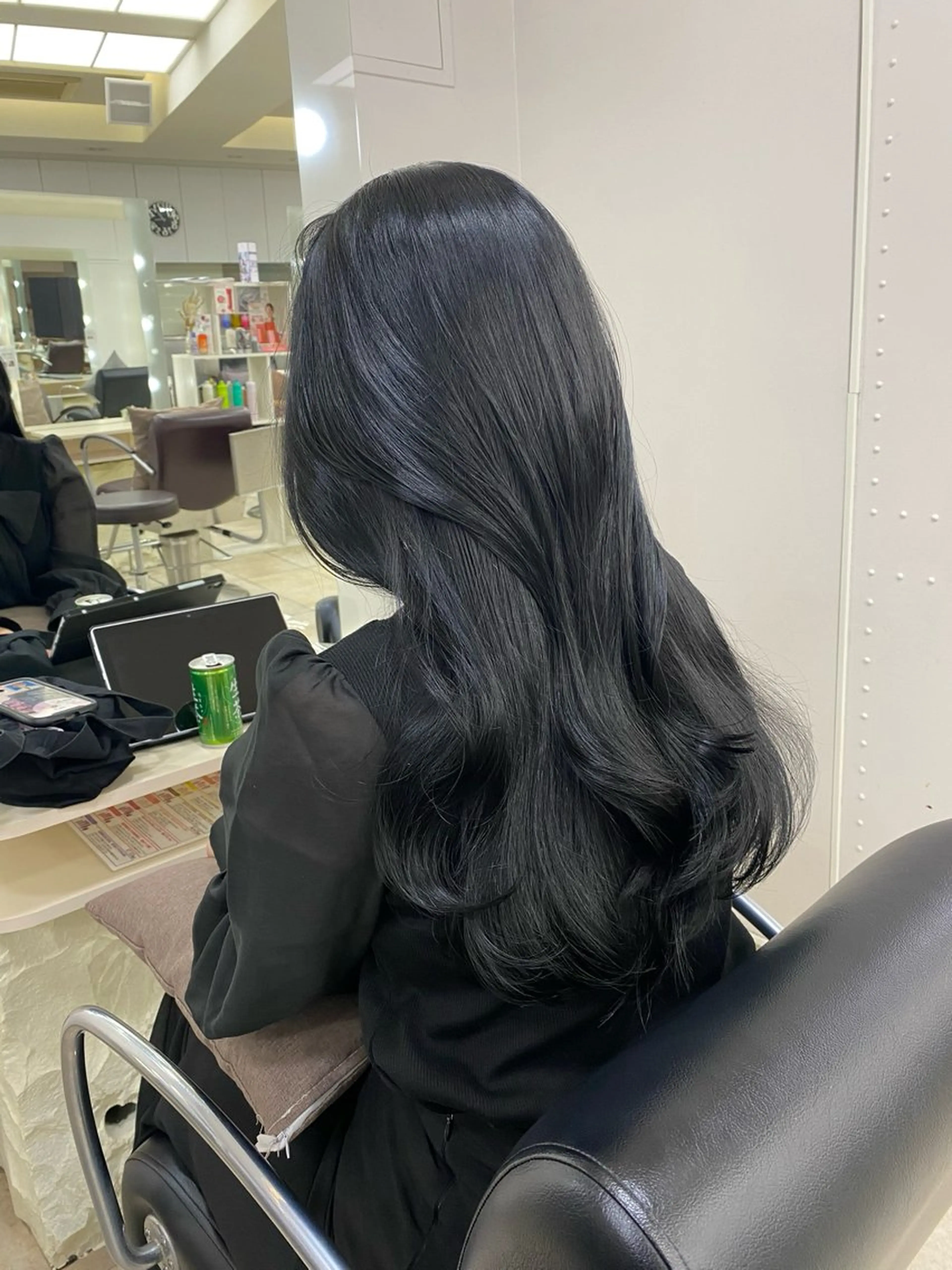 セミロング カラー ダークグレー ダークグレージュ グレージュ レイヤー/髪質改善 🩶KAITOのヘアスタイル